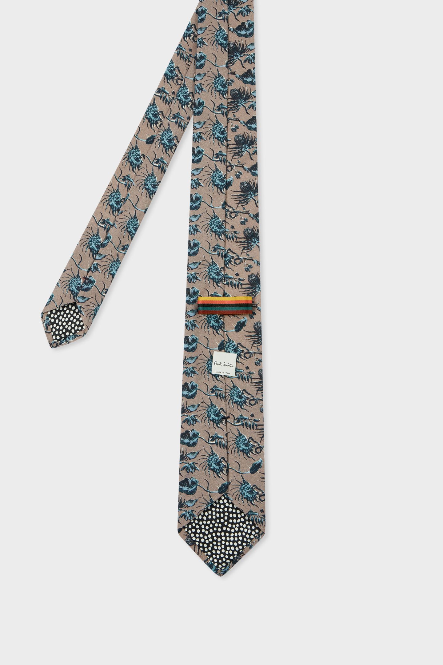 MEN TIE SML THISTLEBERRY MAUVE 5