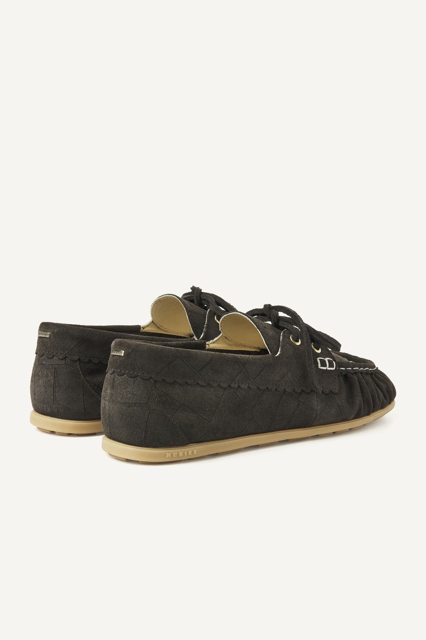 RILEY JADE (L) BROWN CROCO SUEDE 3