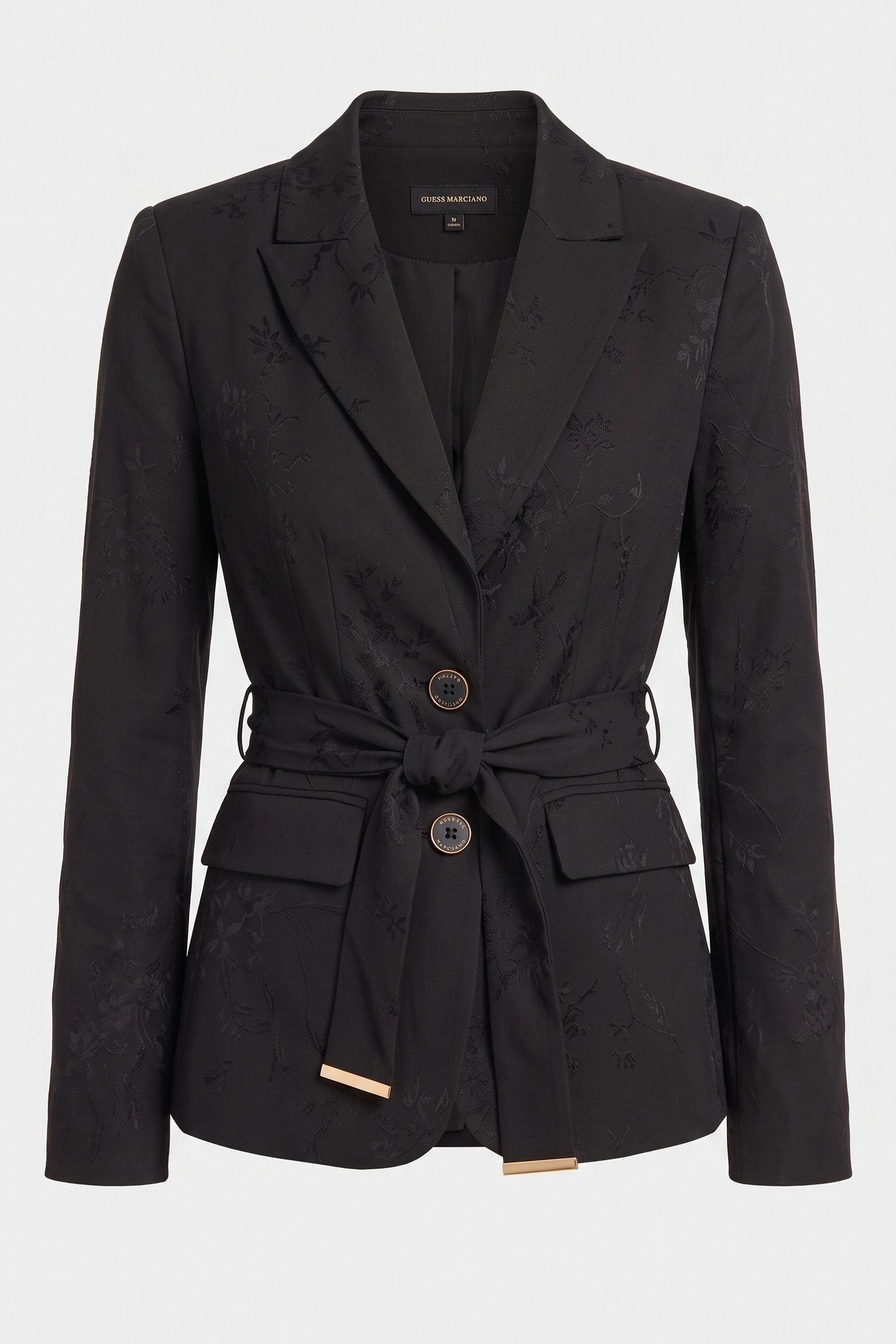 WHITNEY BELTED SUIT JET BLACK A996 3
