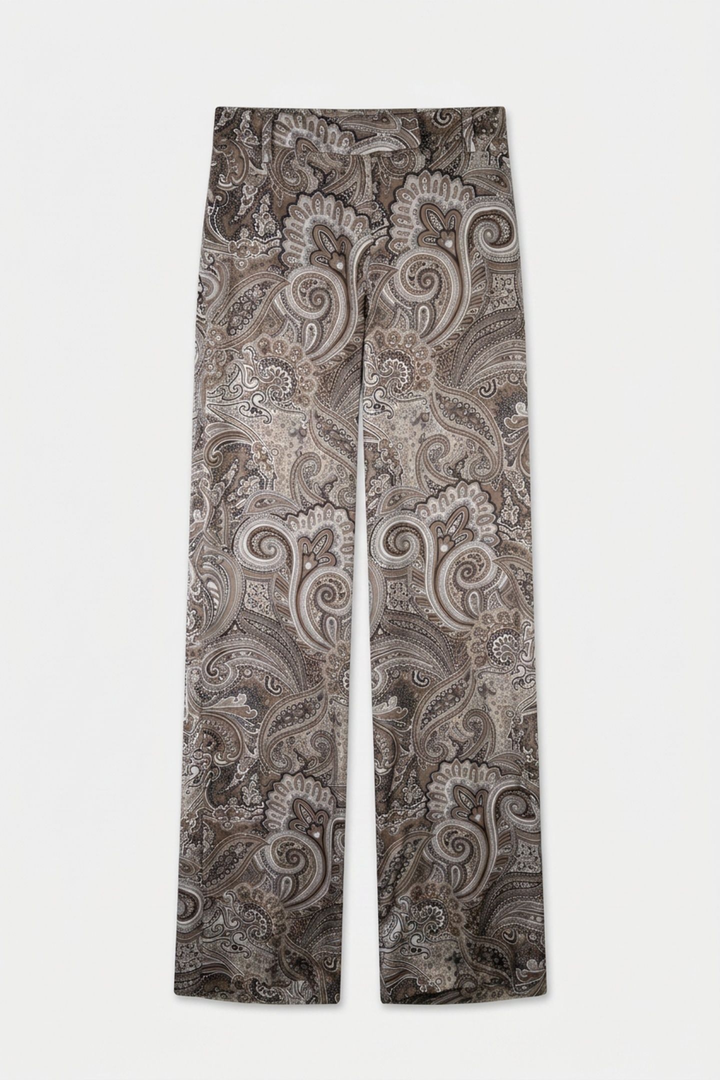 LOREDANA STRAIGHT PA FLORAL PAISLEY TAUPE 3