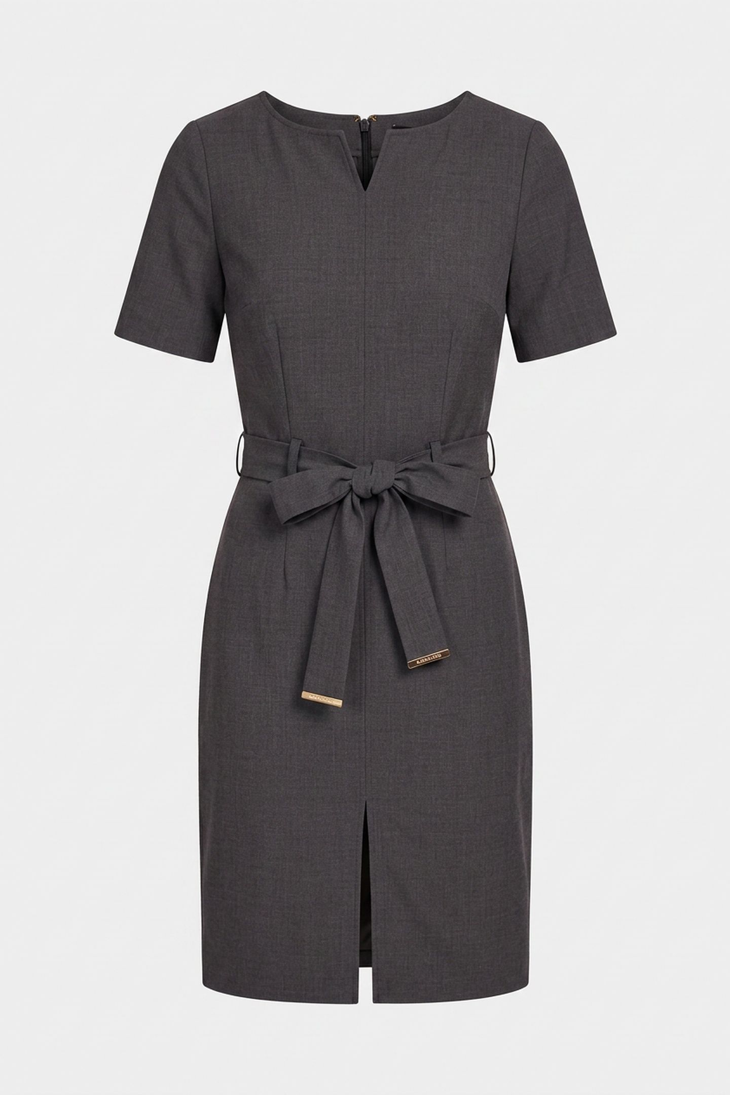 BESSY SLIM SS MIDI D DARK GREY 3