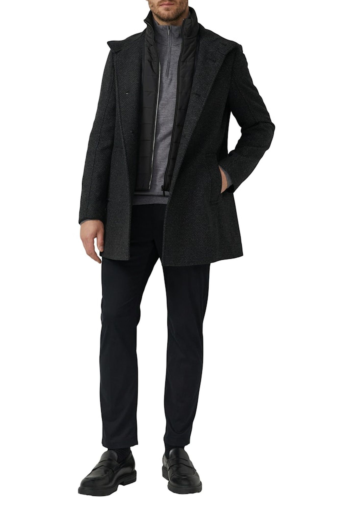 S.OLIVER JACKETS OUTDOOR GREY/BLACK 6