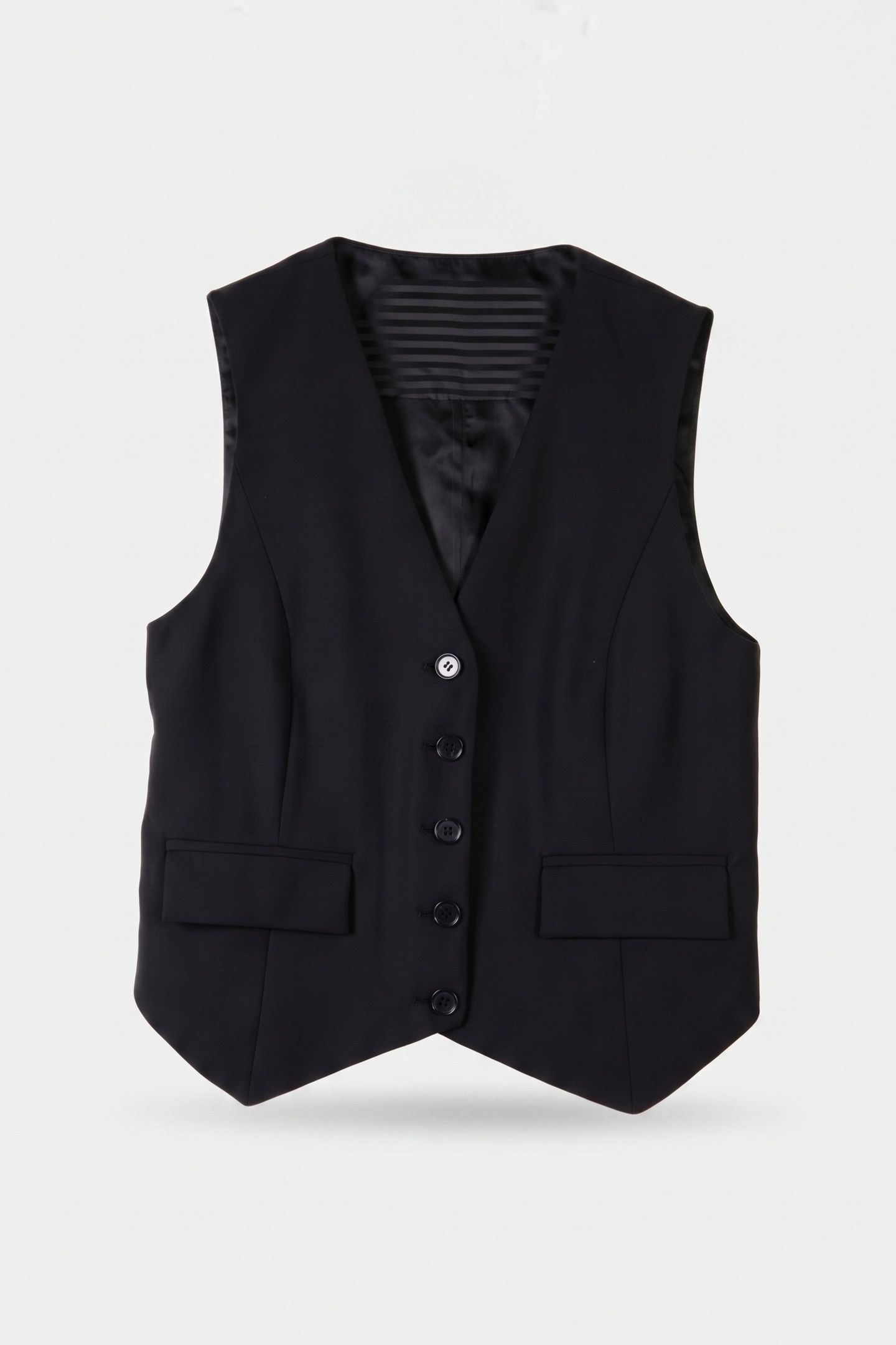 ES ALISSA WAISTCOAT BLACK 3