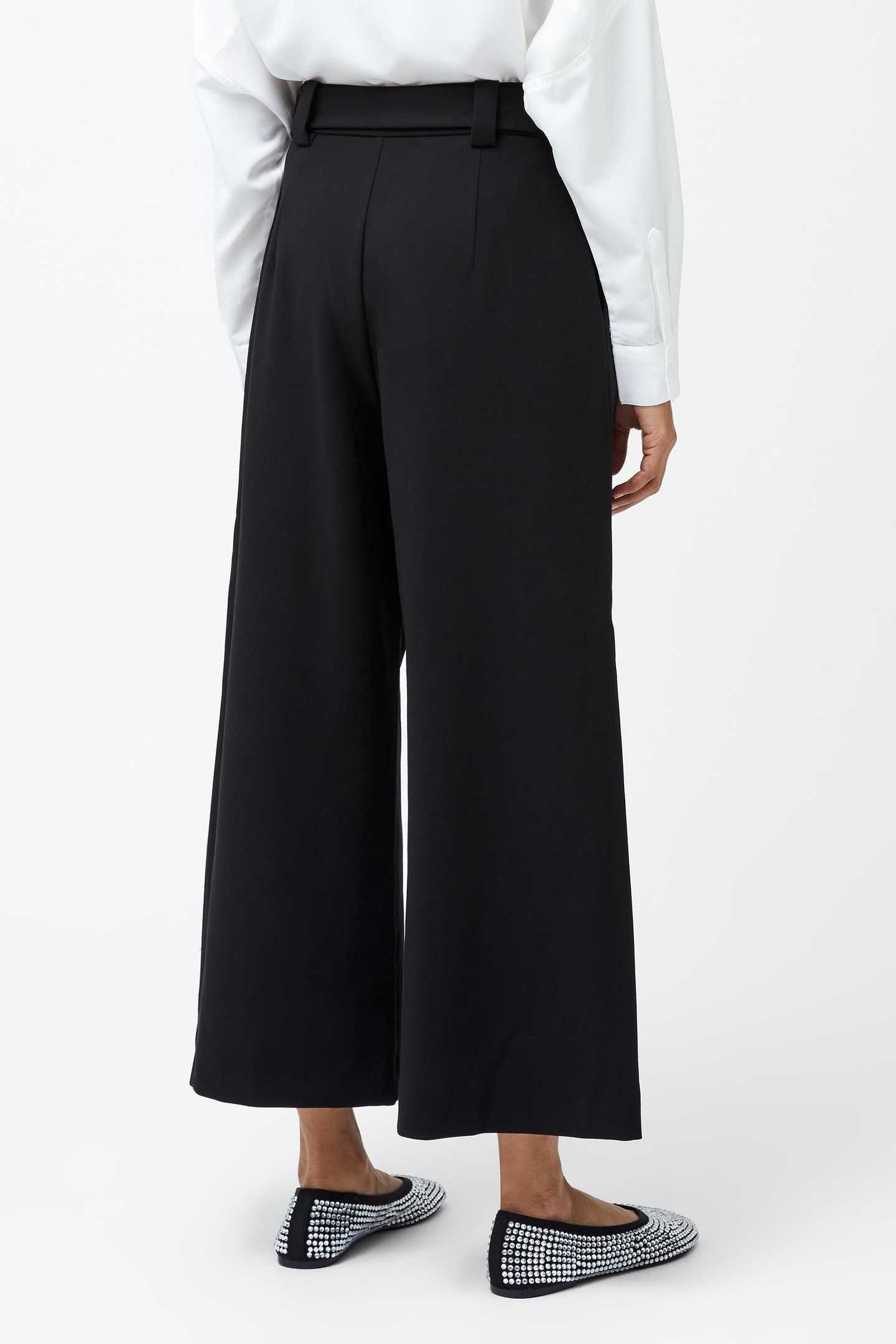 WHISPER BELTED CULOTTES BLACK 3