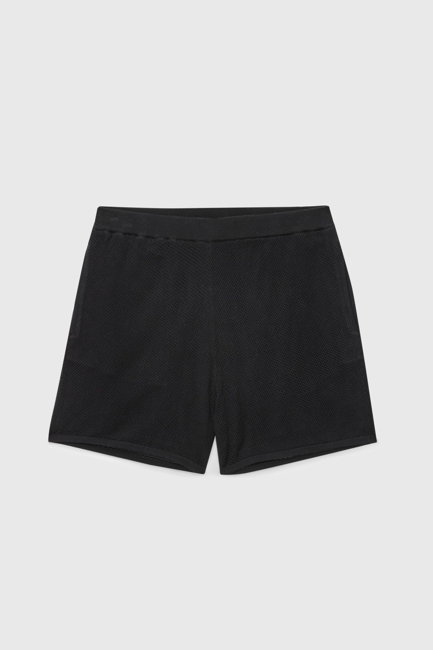 MARVIN MESH SWEATER SHORTS BLACK 2