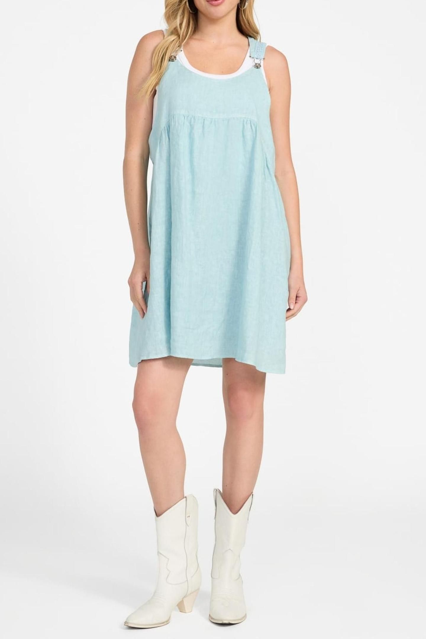 GRETEL SL DRESS SEAFOAM MIST 6