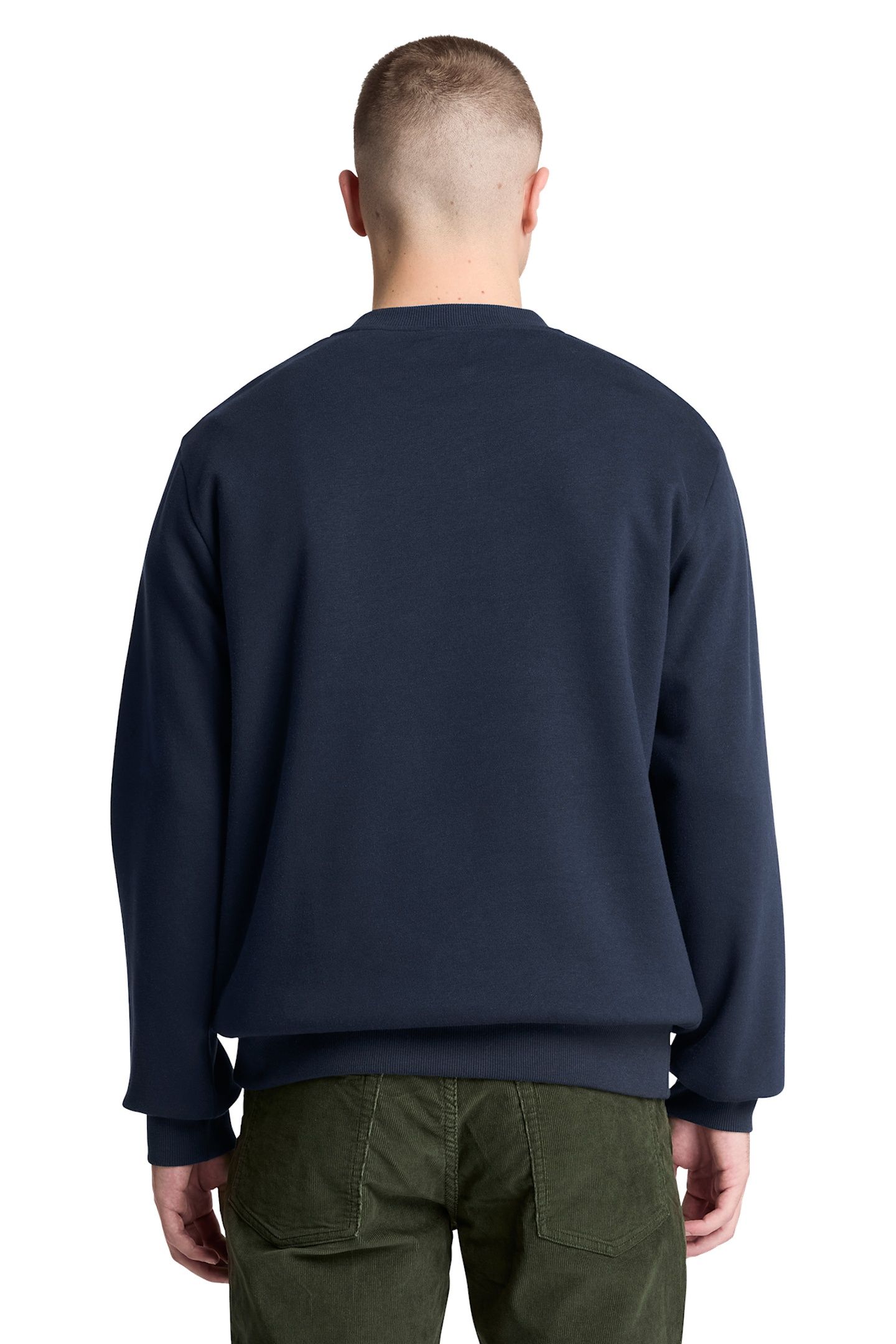 OYSTER RIVER CHEST LOGO BB CREW SWEATSHIRT DARK SAPPHIRE 2