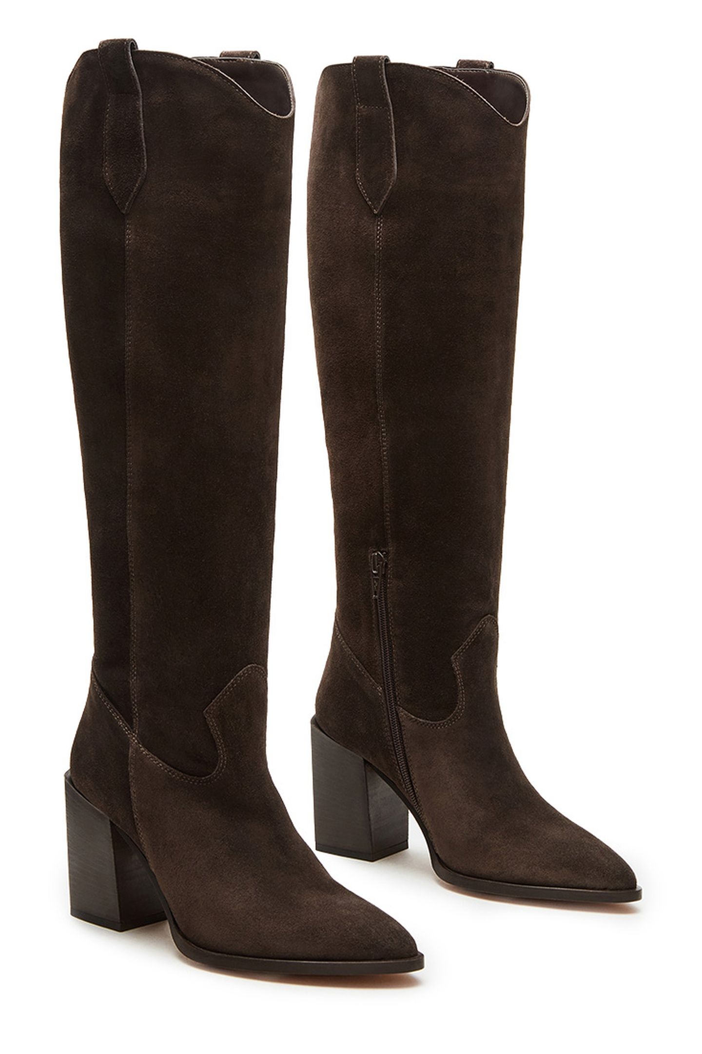 VESEY BOOTS CHOCOLATE BROWN SUEDE 4
