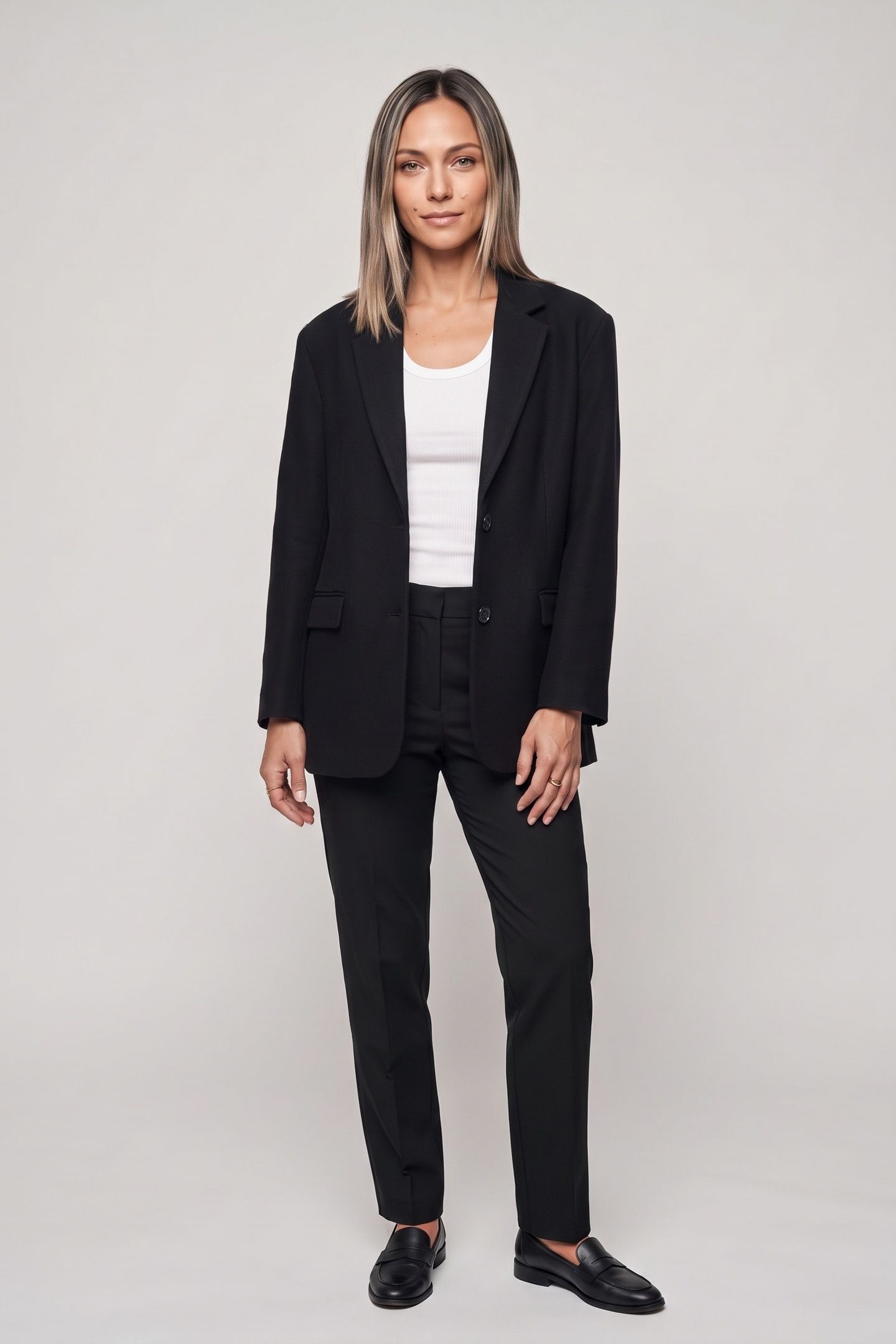 S2 ALMA BLAZER BLACK 1