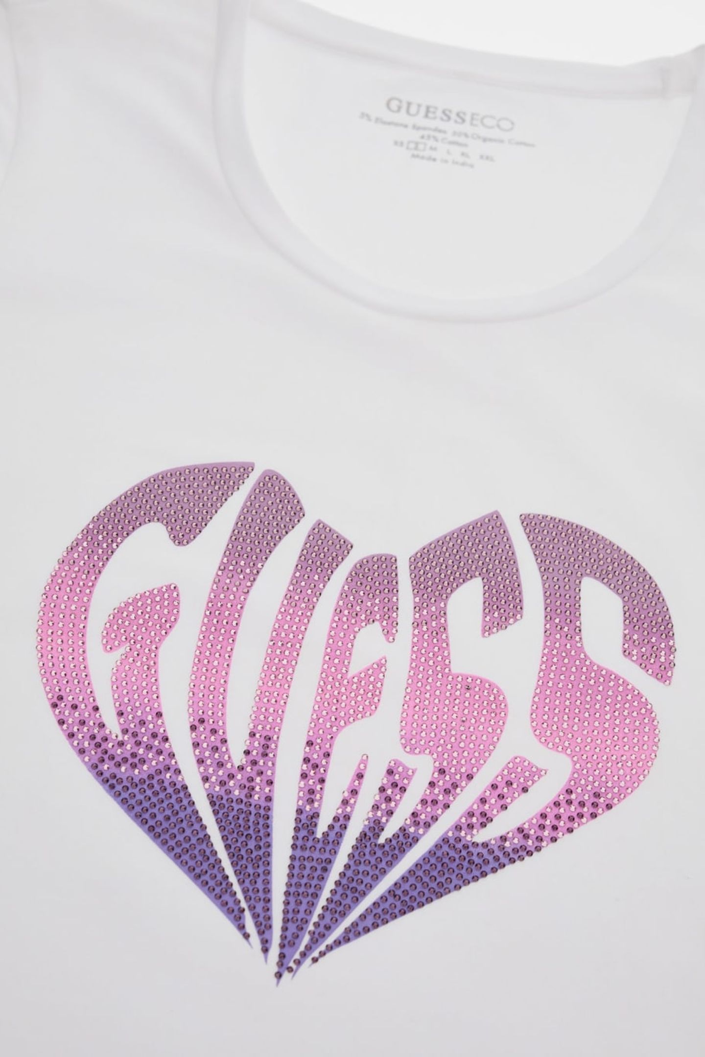 SS CN HEART TEE PURE WHITE 7