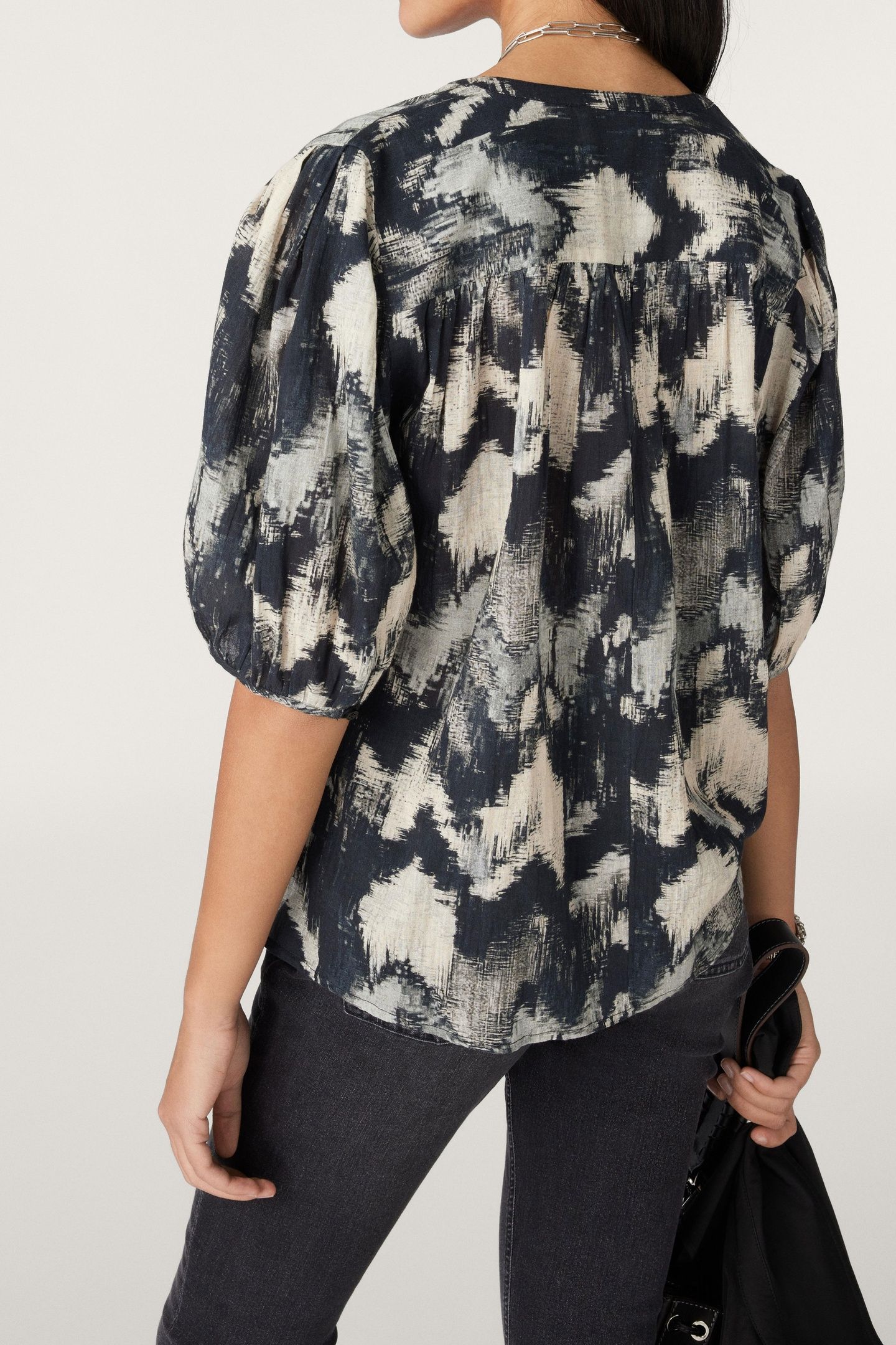 LONG SLEEVES BLOUSE BLACK 2
