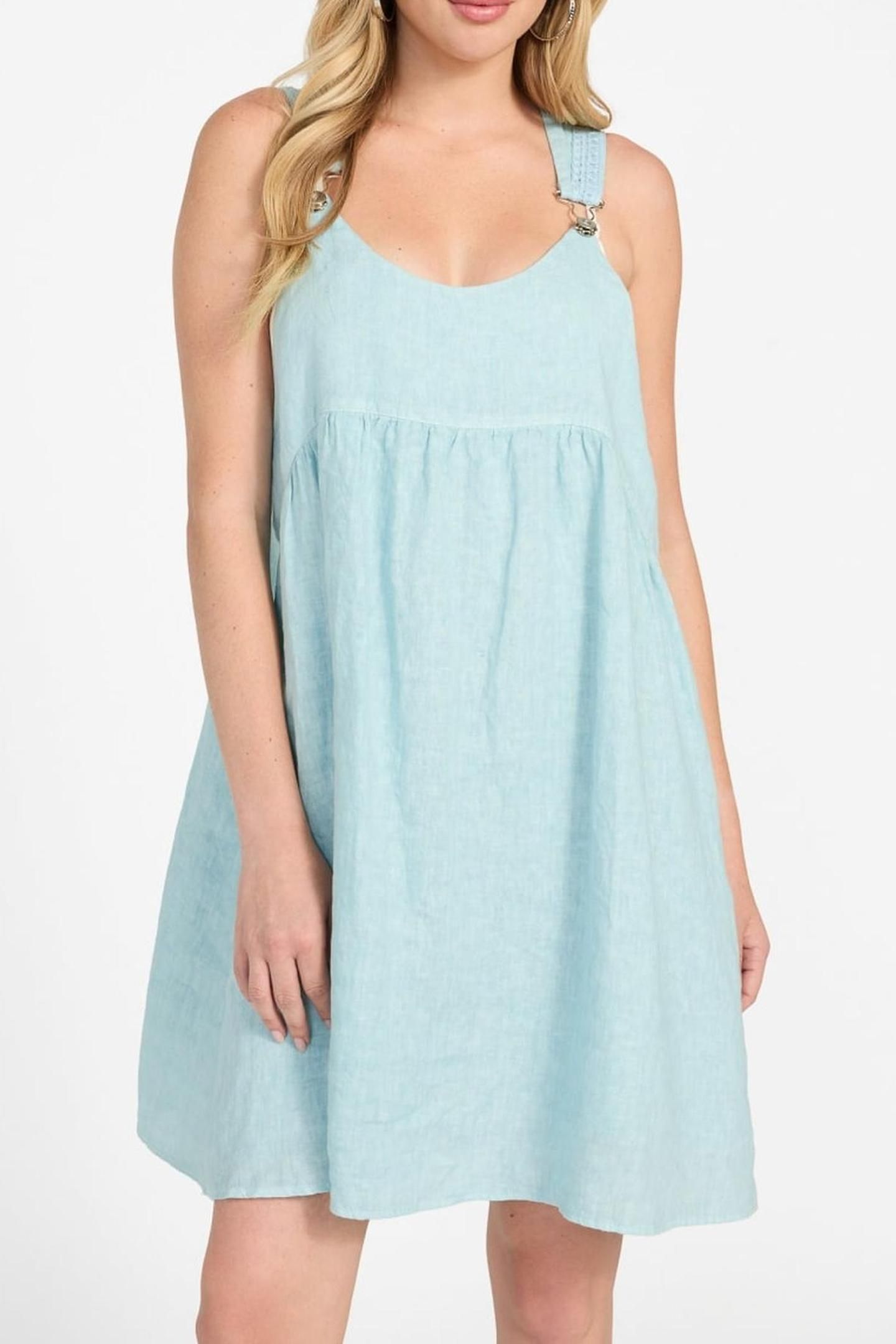 GRETEL SL DRESS SEAFOAM MIST 4