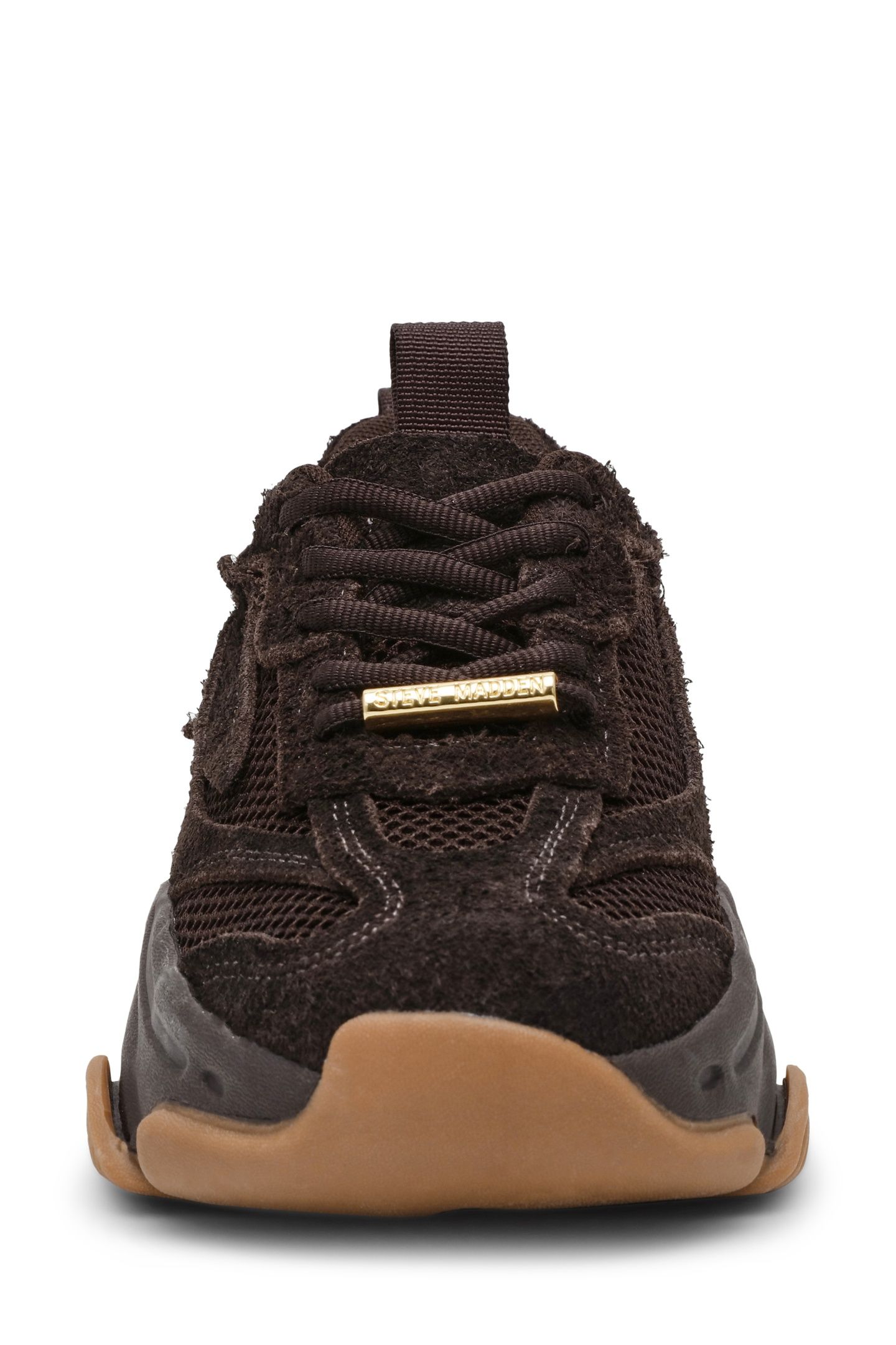 POSSESSION-E SNEAKERS CHOCOLATE BROWN SUEDE 4