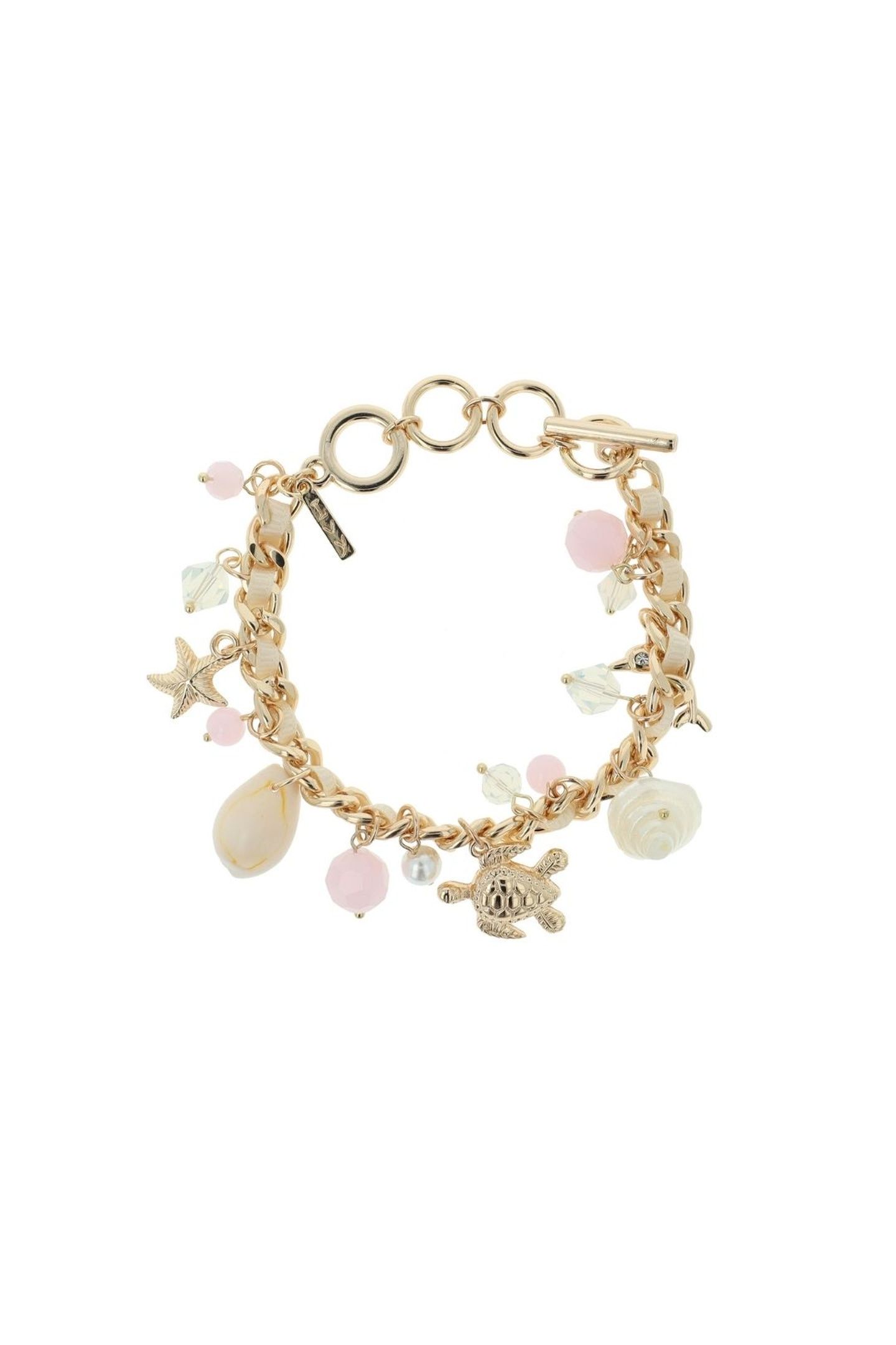 SEA LIFE BRACELET WHITE, PINK 2