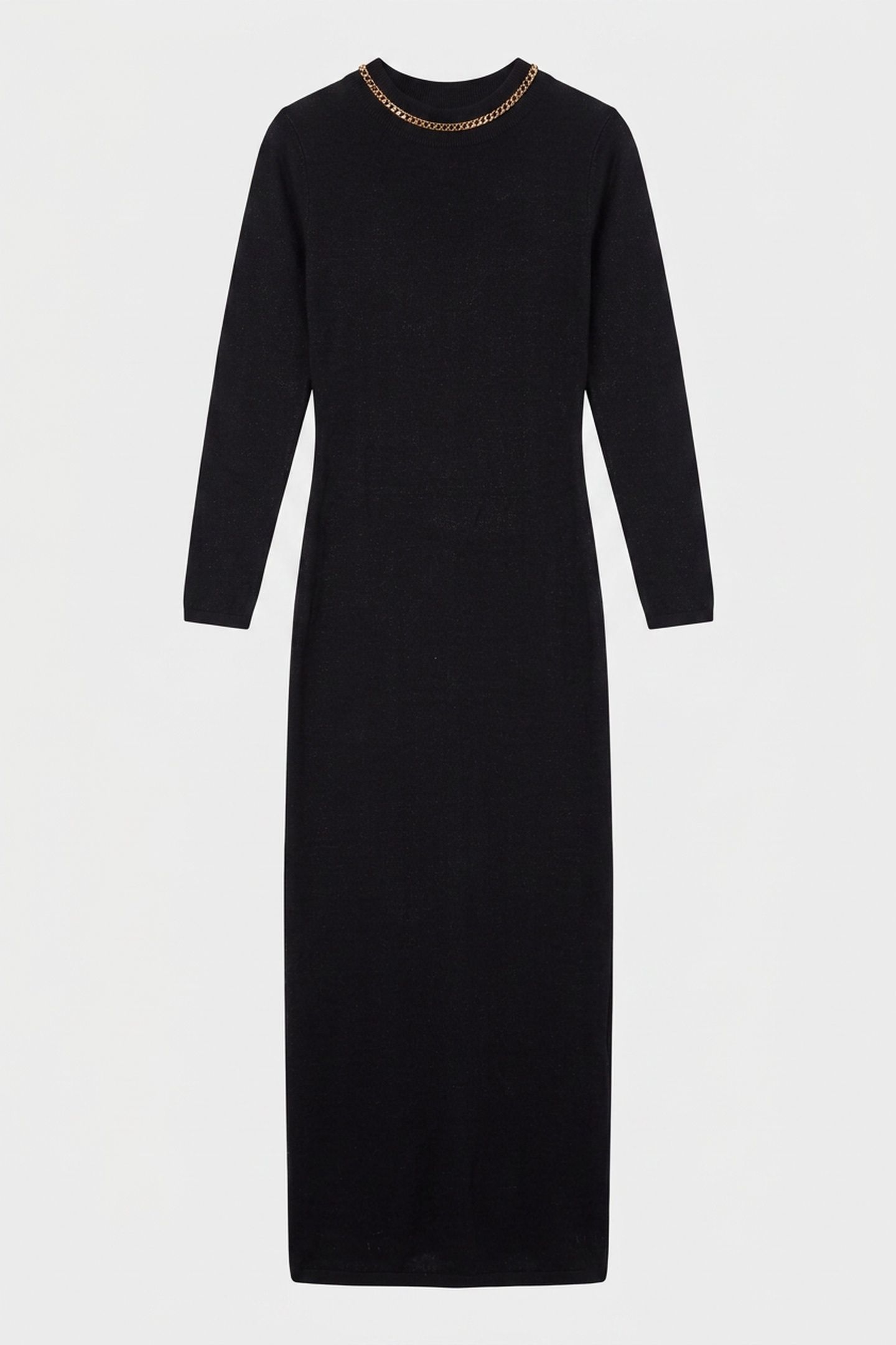ABEL CHAIN LONG DRES JET BLACK A996 3