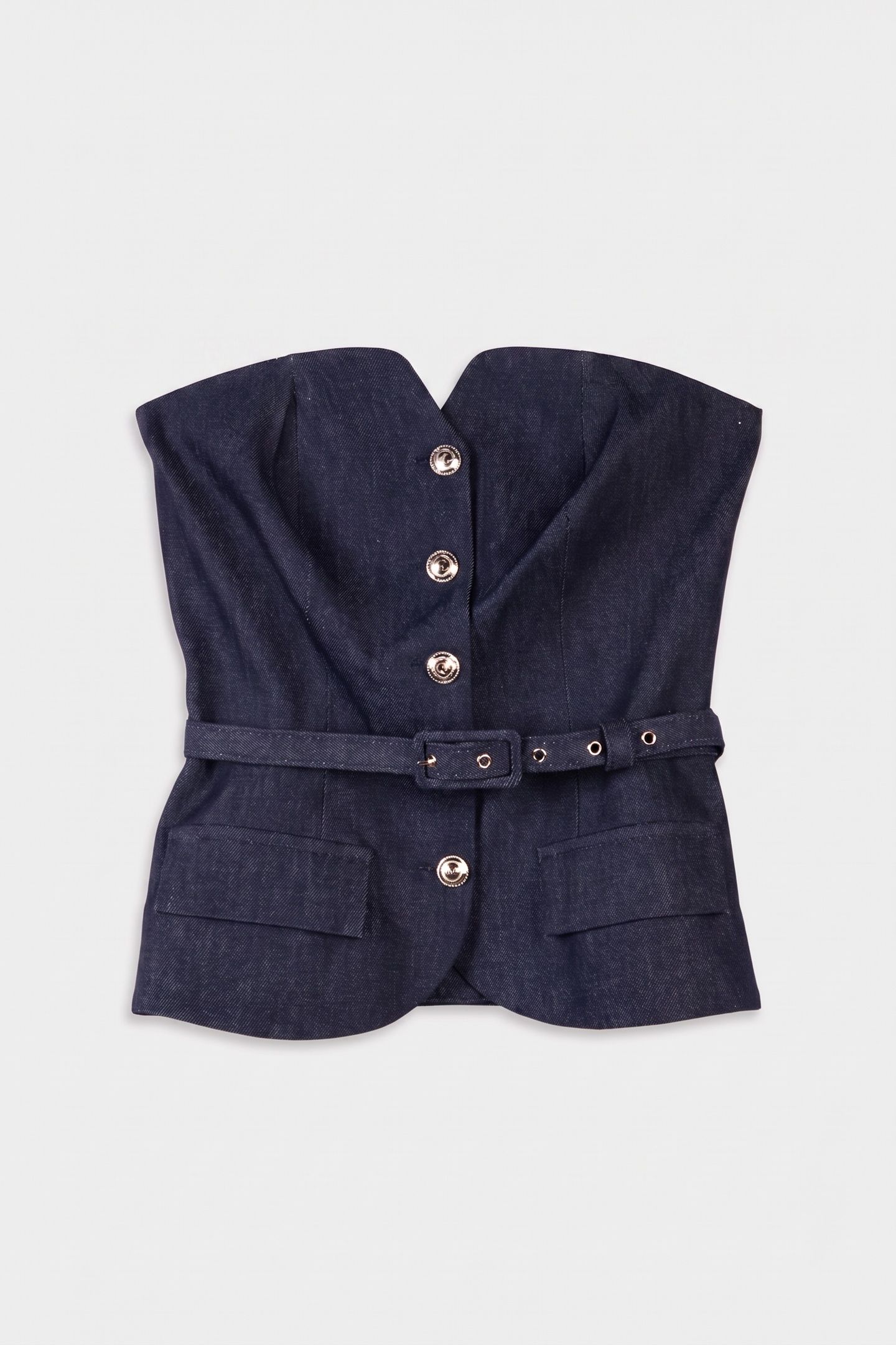 GLAM DE NUIT CORSET DARK WASH 3