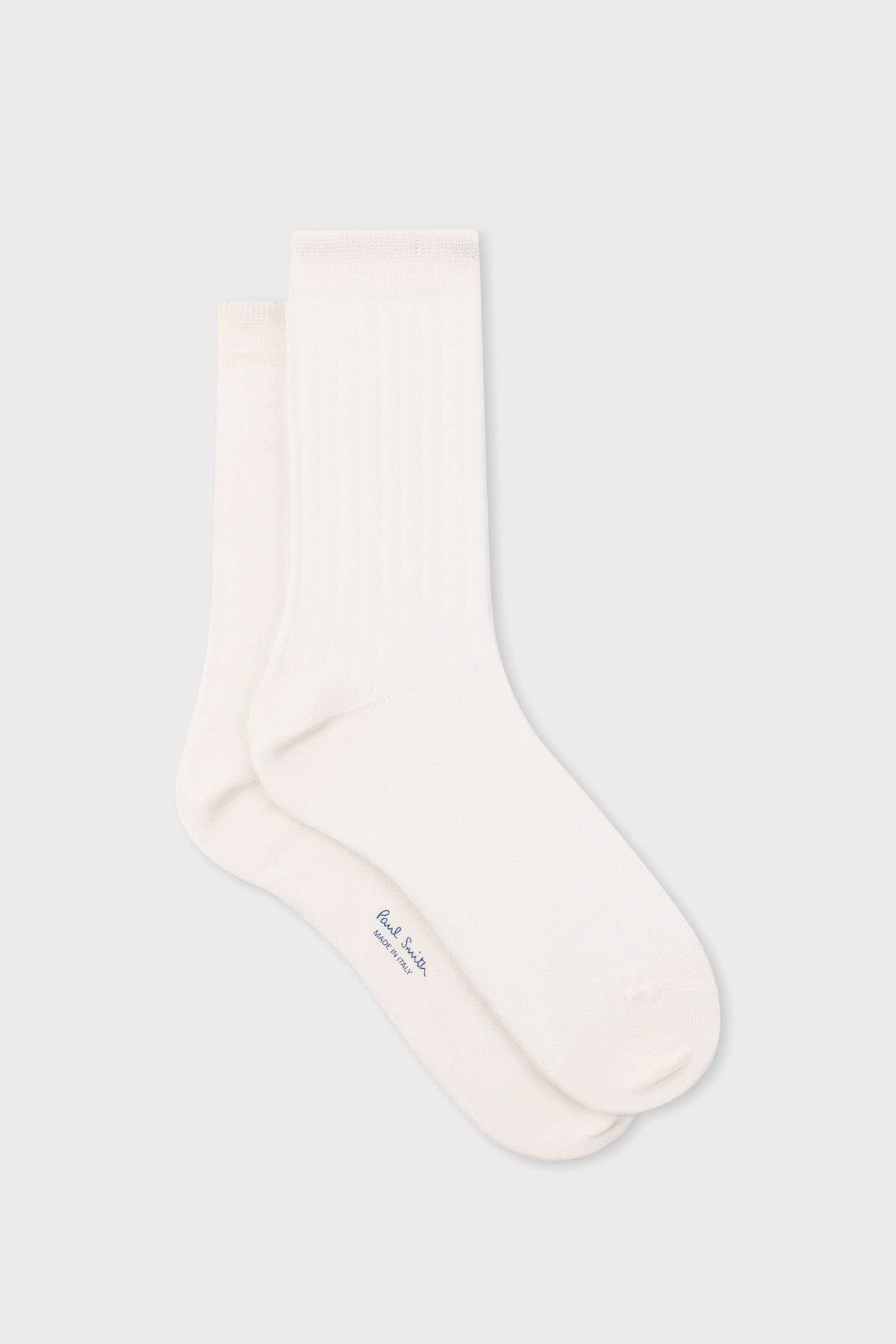 WOMEN SOCK SHADOW RIB OFF WHITE 2