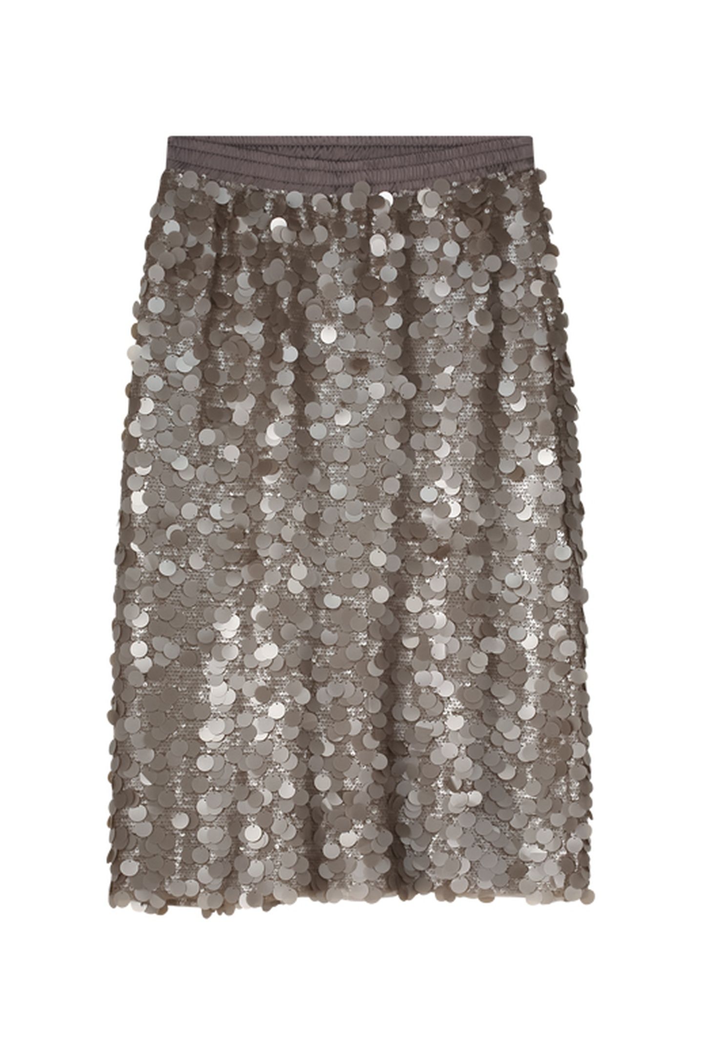 SKIRT DULL BIG SEQUINS CASHMERE 3