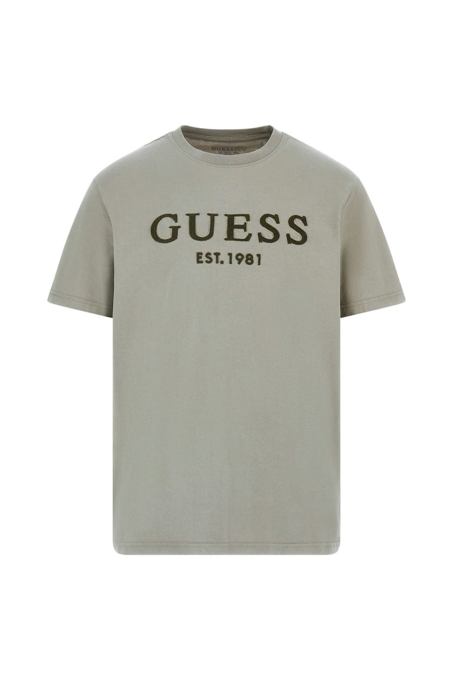 SS CN GUESS BOX LOGO MOSSY GREEN 5