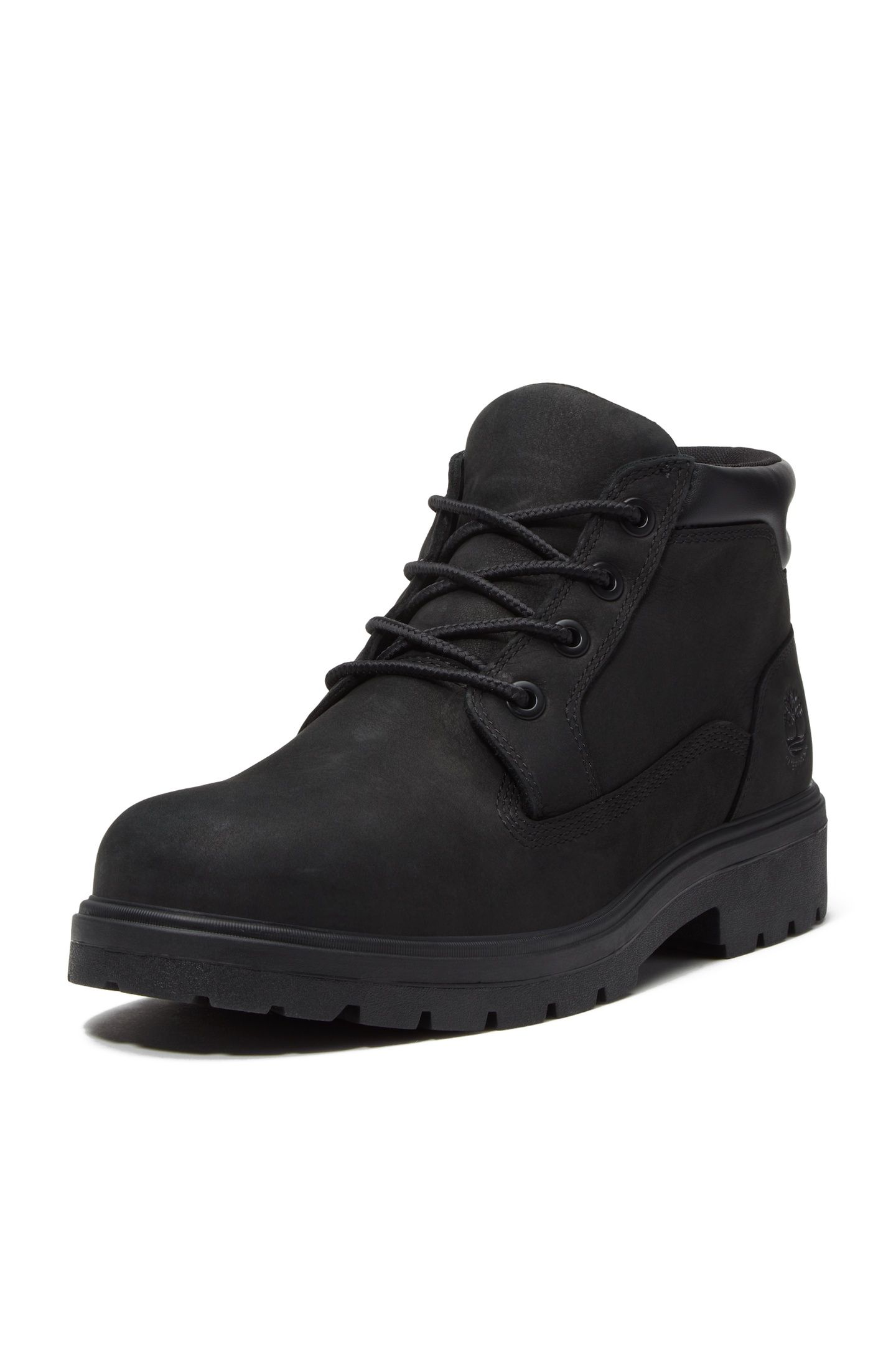 MID LACE UP WATERPROOF CHUKKA BOOT BLACK NUBUCK 3