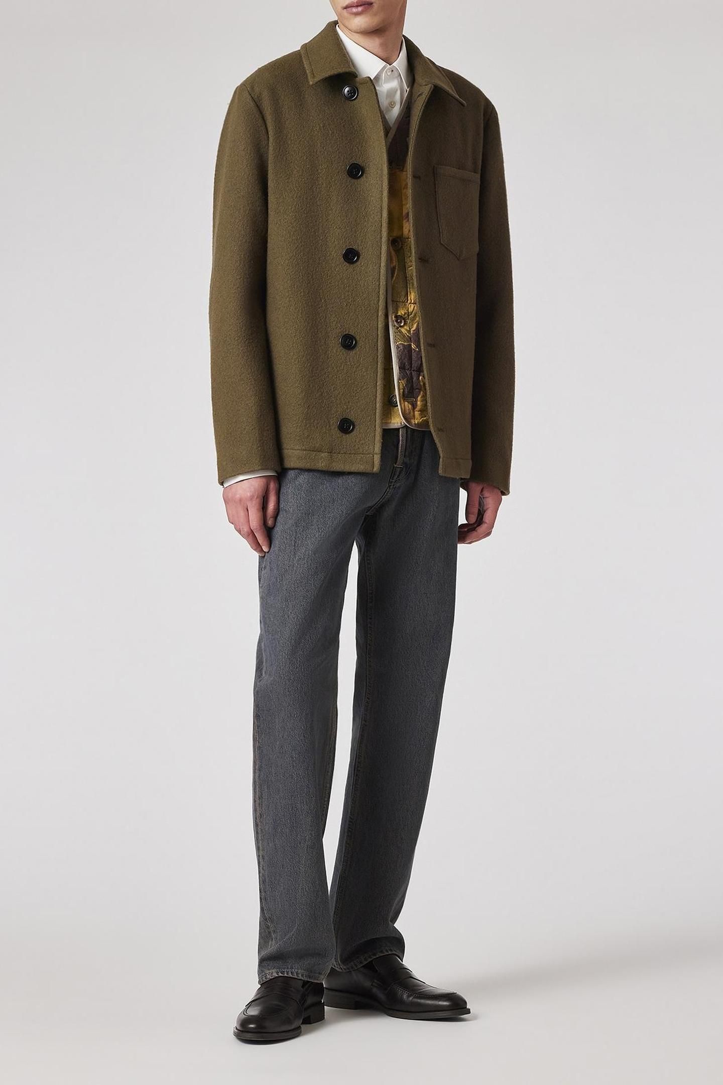 MENS JACKET DARK BROWN 3