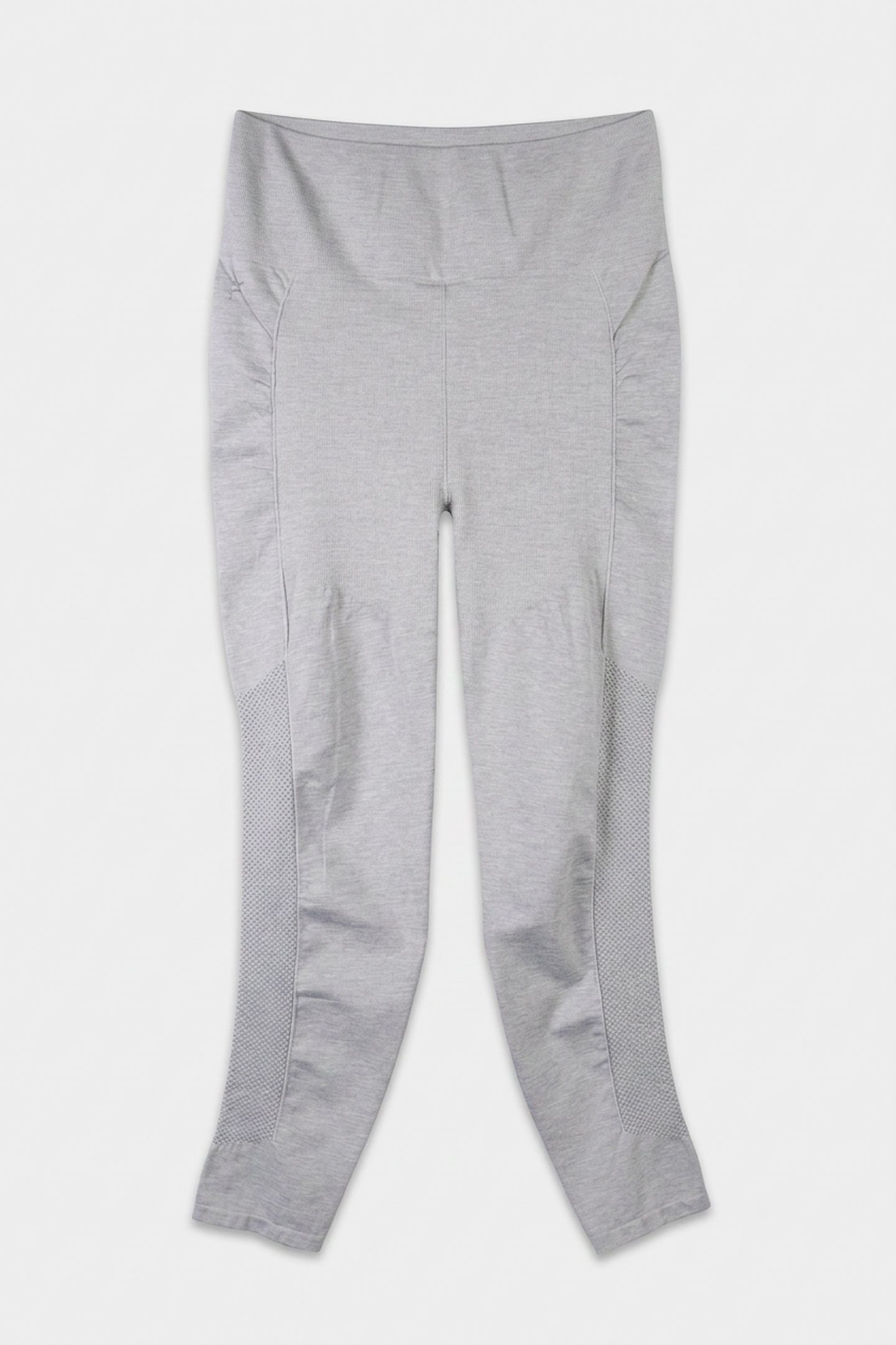 SYNC HIGH-WAISTED PERFORATED 7/8 LIGHT GREY HEATHER 3