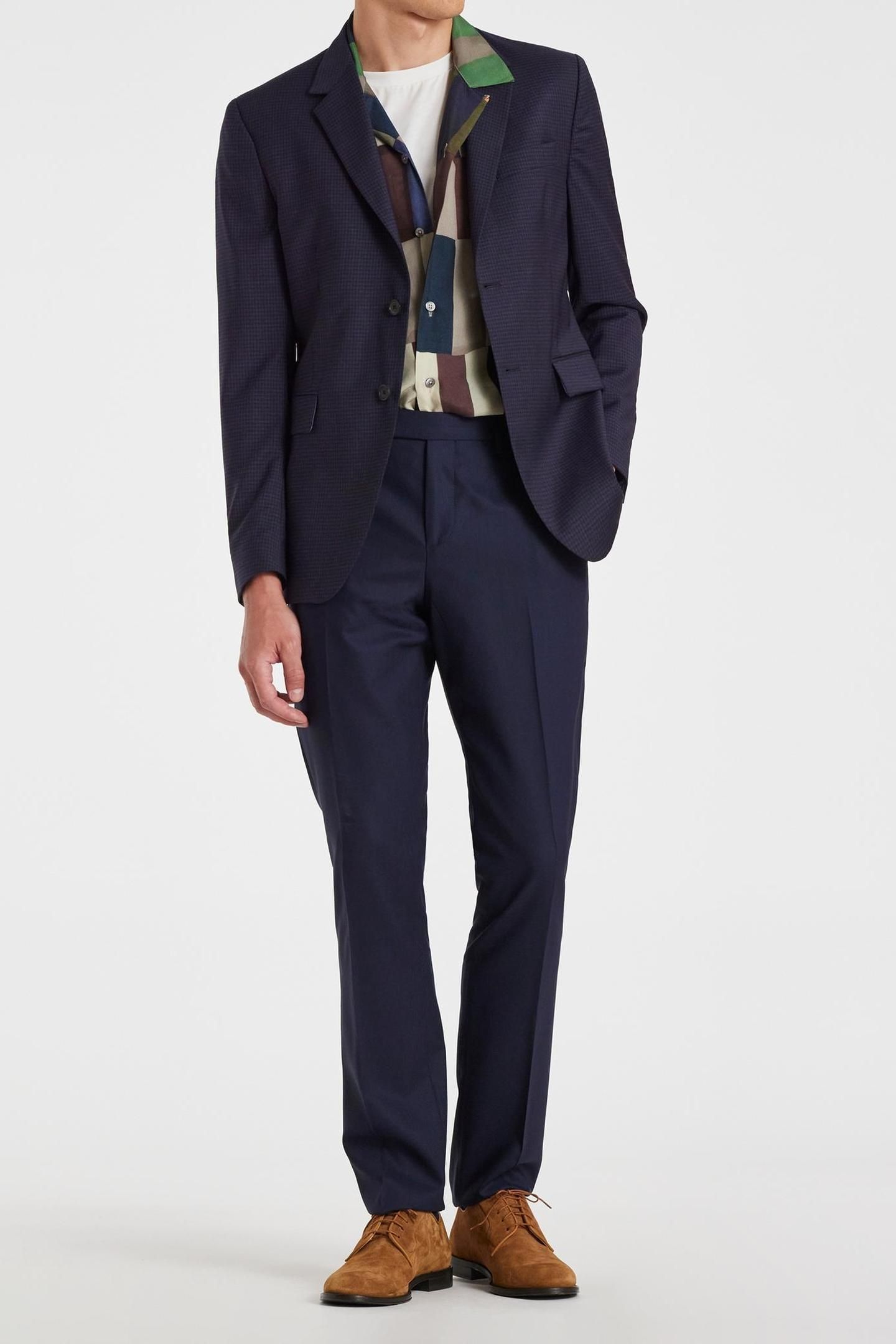 MENS 2 BUTTON JACKET NAVY 2