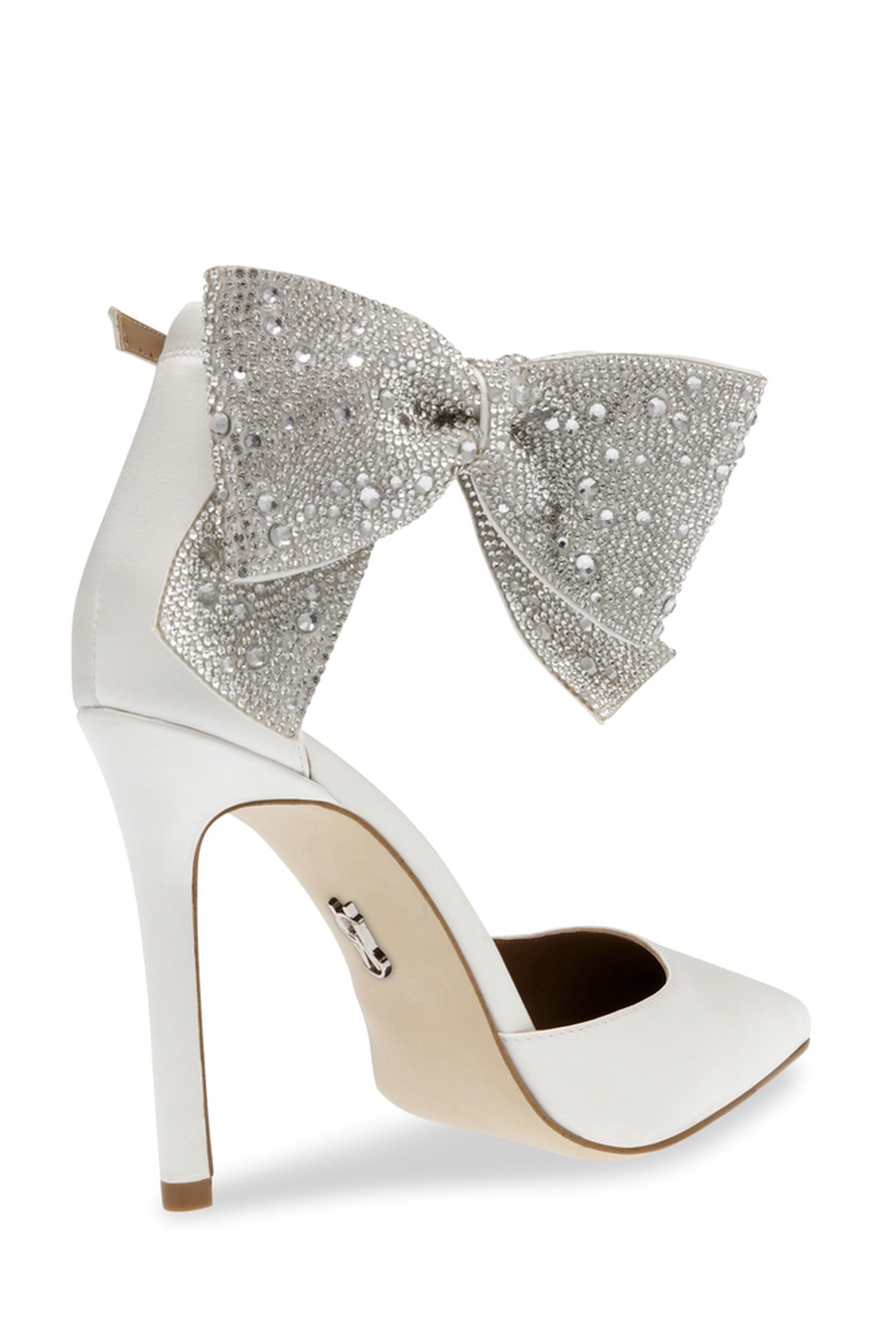 DEVILLE PUMPS IVORY SATIN 2
