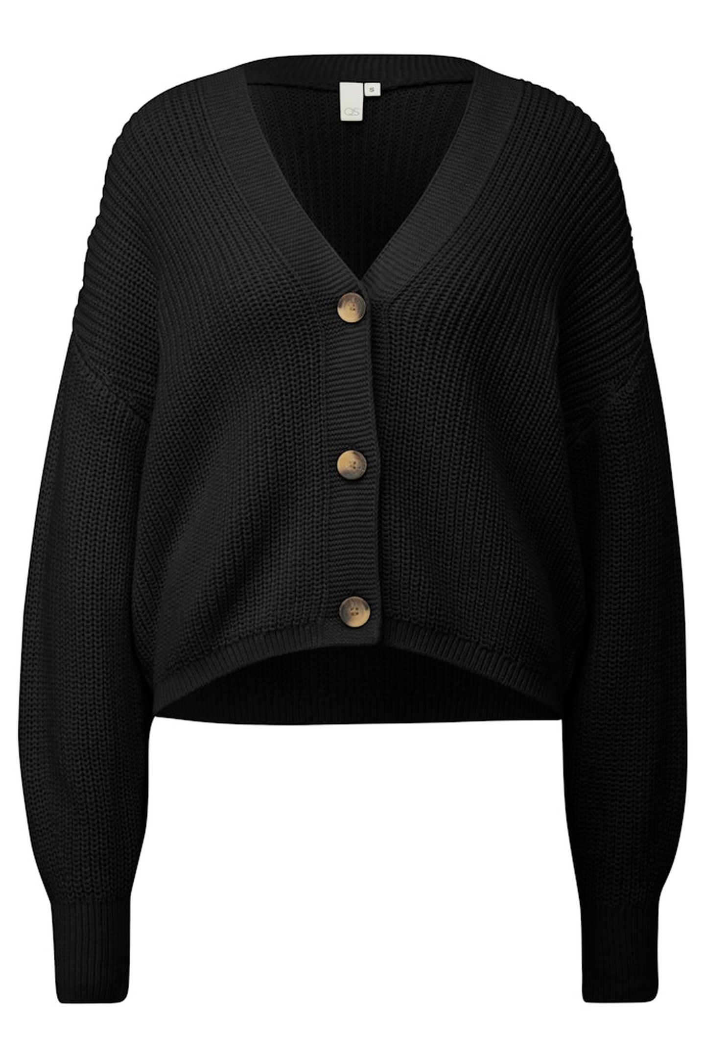 S.OLIVER-QS CARDIGAN BLACK 3
