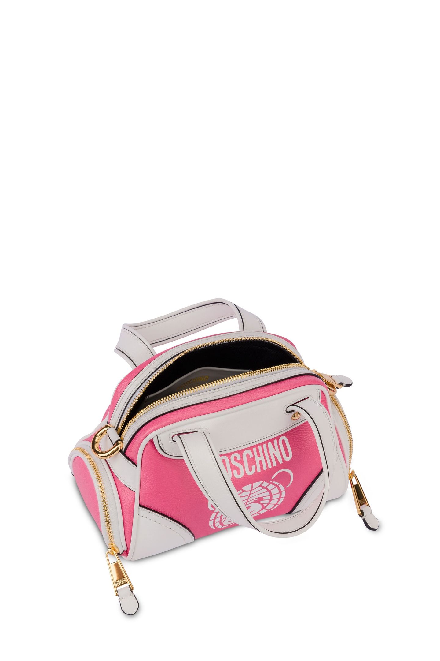 SMALL MOSCHINO TEDDY BEAR HANDBAG PINK 4