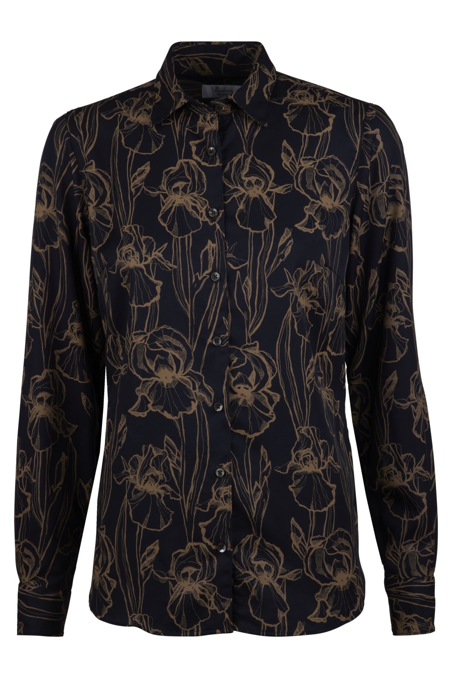 SOFIE,SHIRT BLACK PATTERN 1