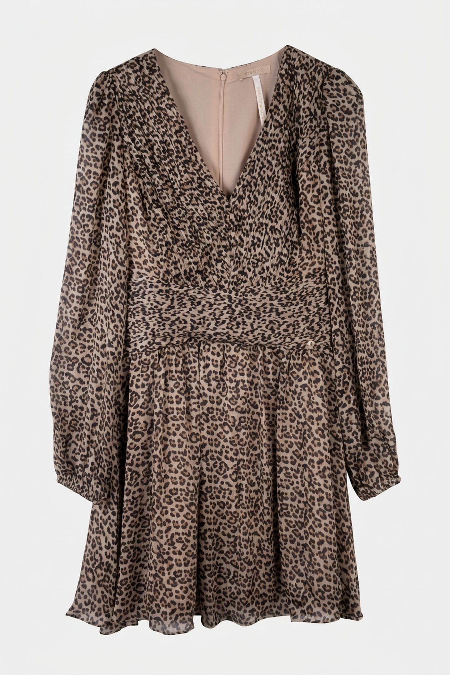 LS ROMINA PLEAT FLAR WILDCAT PRINT 3