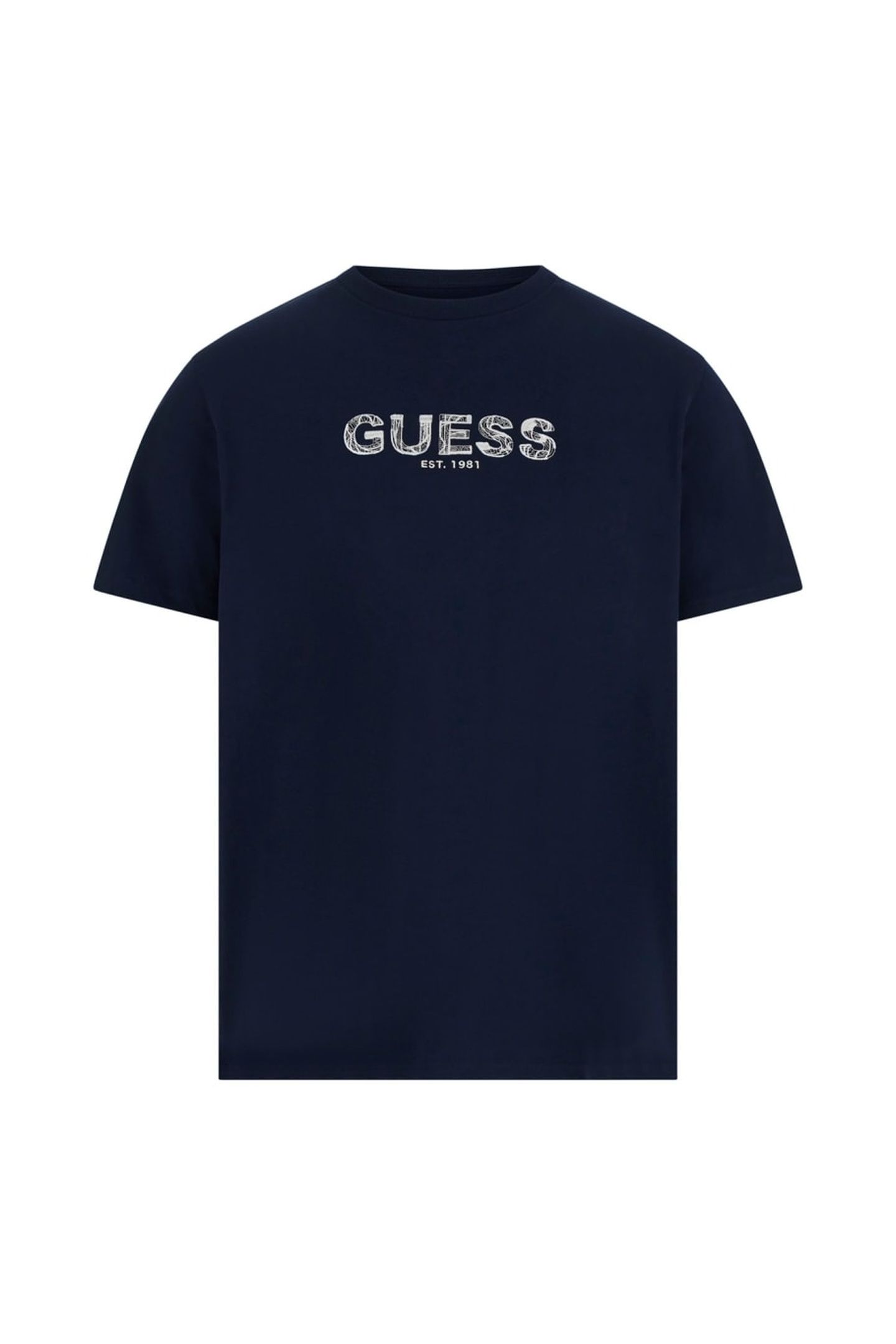 SS BSC GUESS EMBROID SMART BLUE MULTI 5