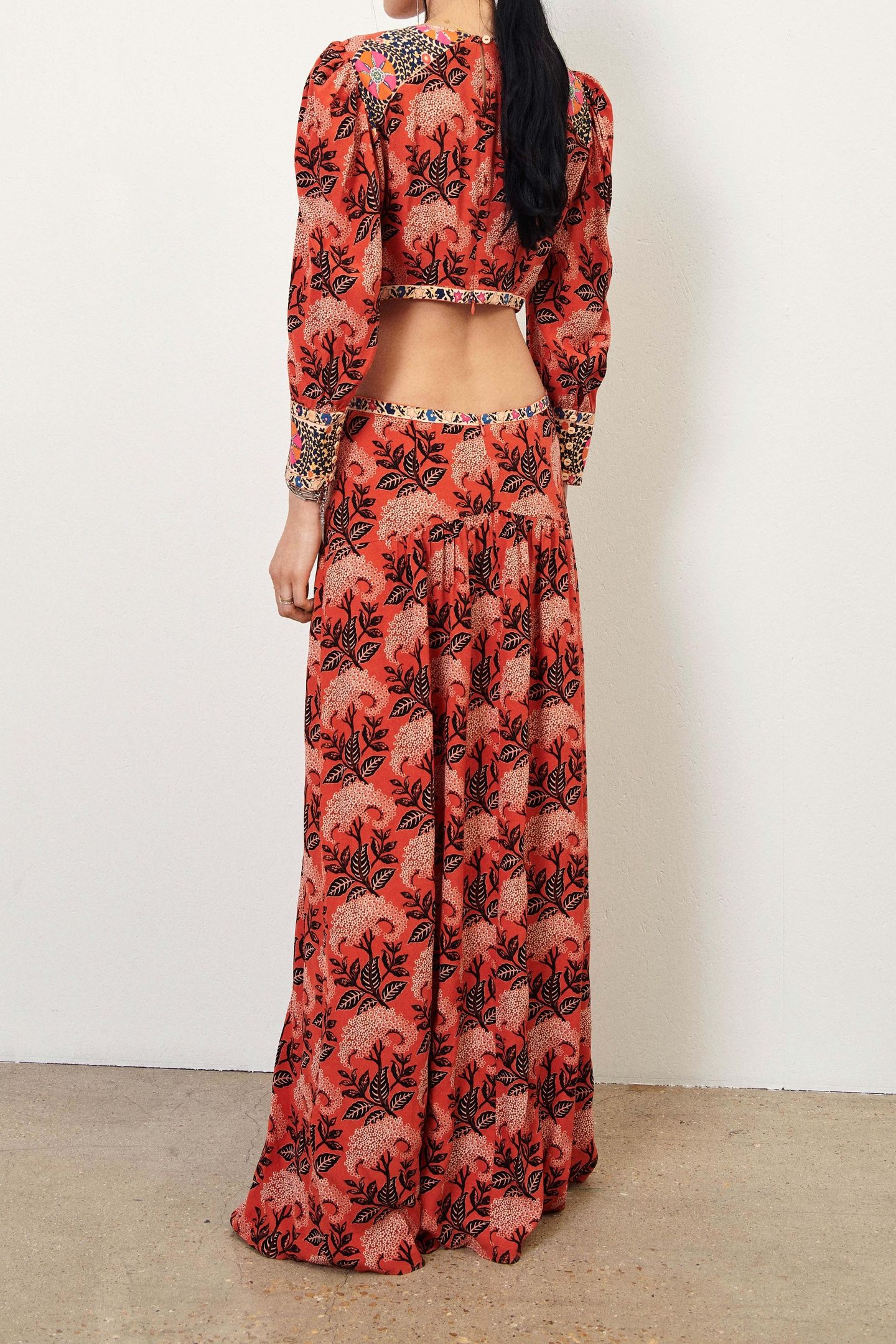 LONG DRESS ORANGE 2