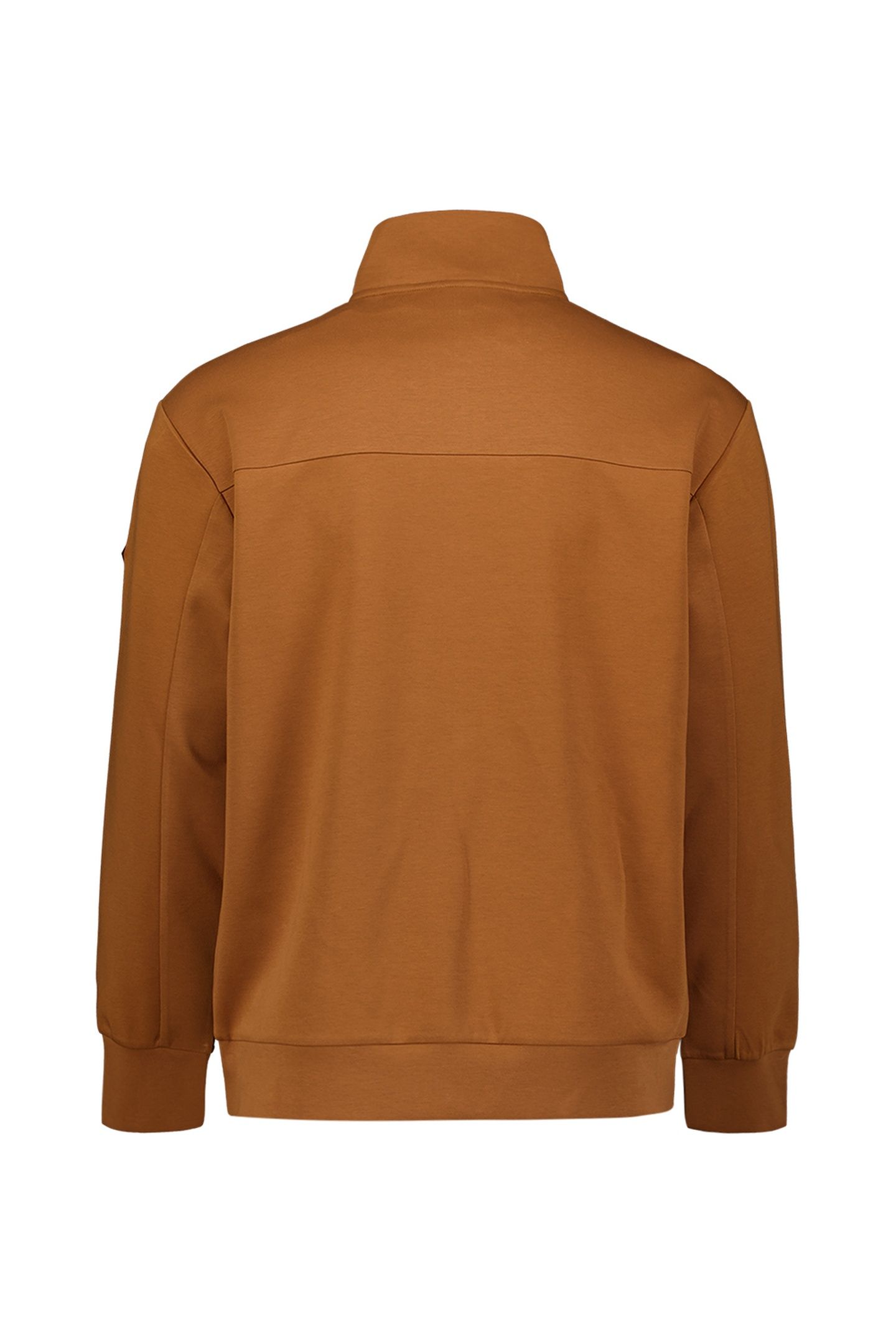 SWEATER HALF ZIP CARAMEL 5