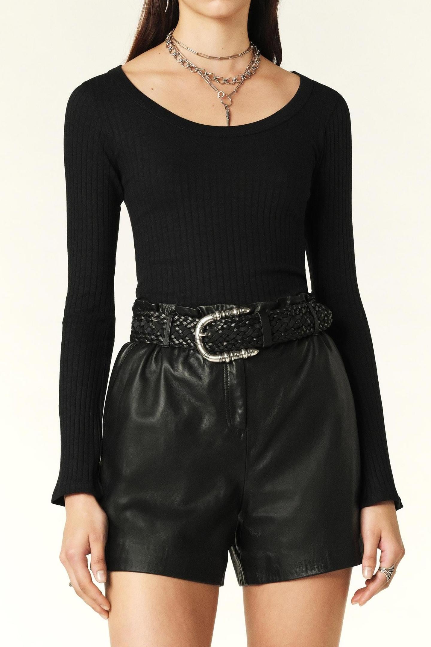 LONG SLEEVES TEE BLACK 1