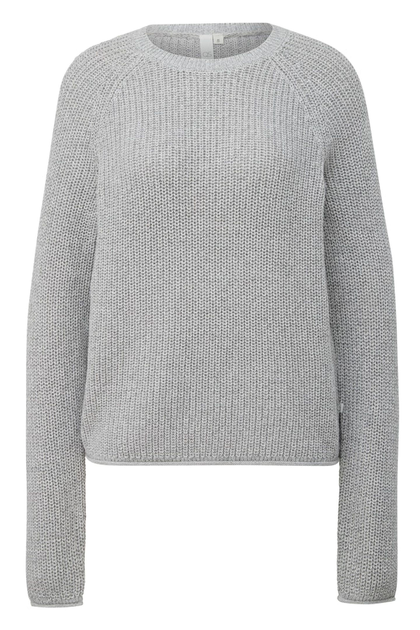 S.OLIVER-QS PULLOVER GREY/BLACK 3