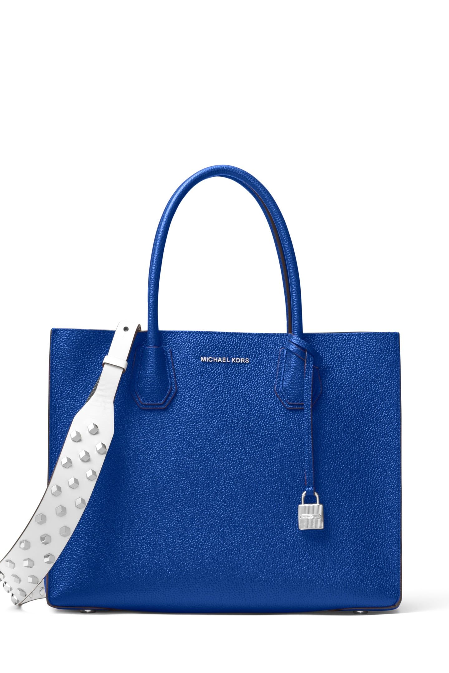 LEATHER BAG STRAP OPTIC WHITE 2