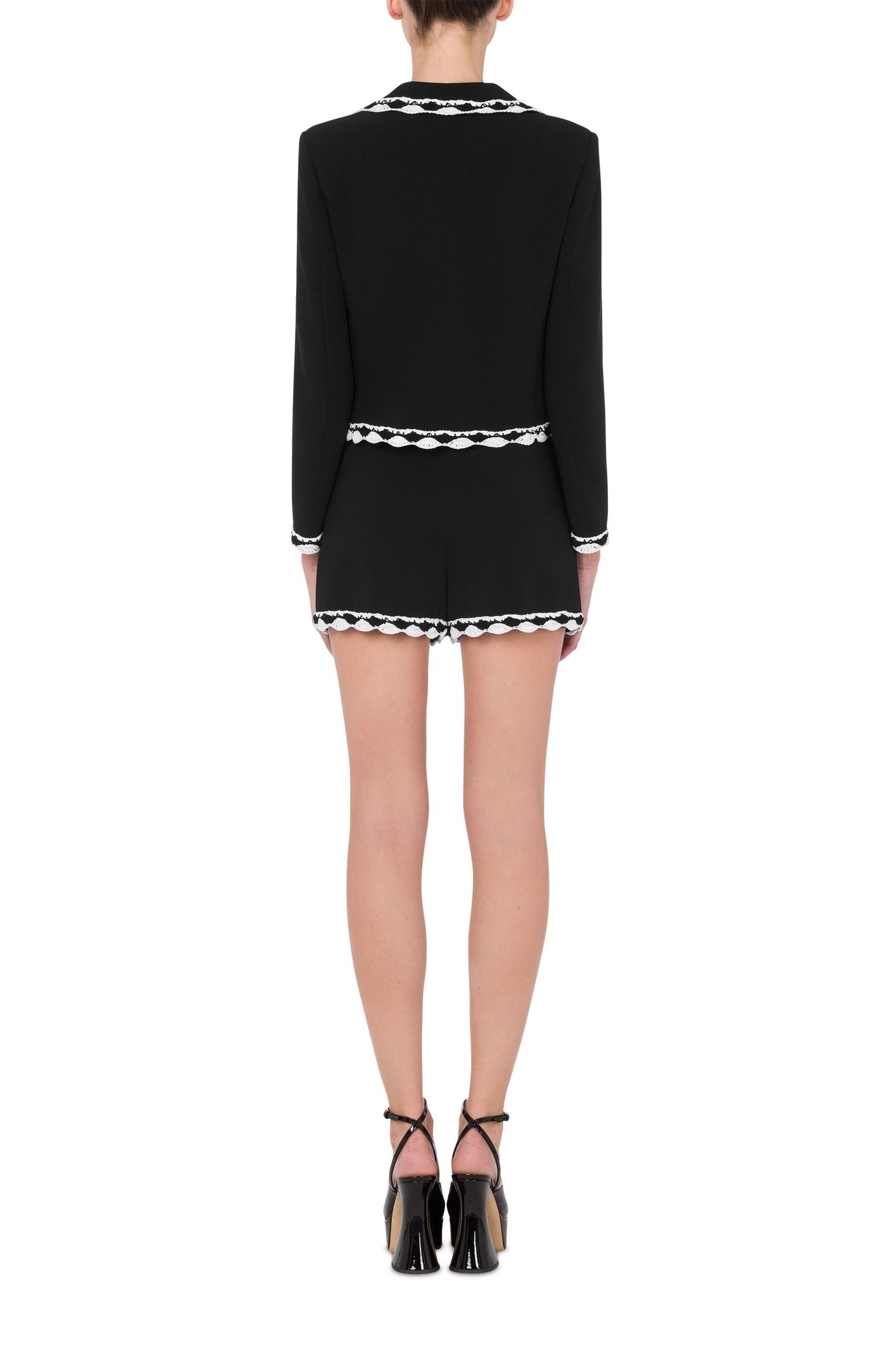 CROCHET CADY JACKET DETAILS BLACK 2