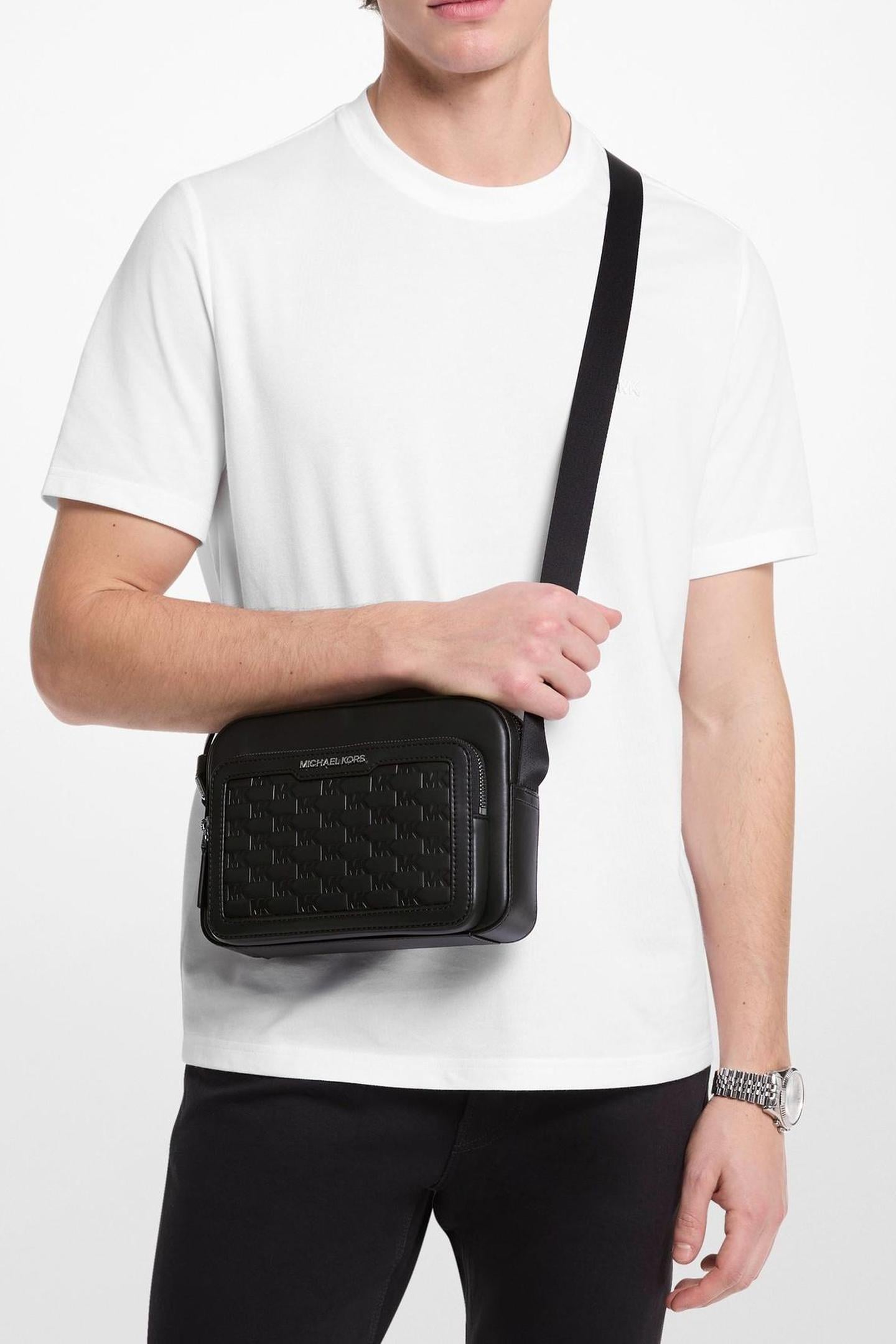 EMBELLISHED FLIGHT BAG BLACK 2