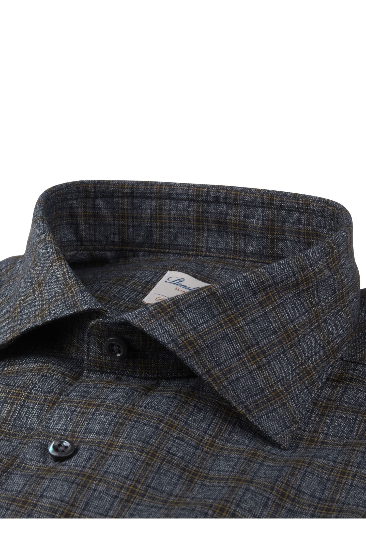 FITTED BODY/90, RC CUFF DARK GREY CHECK 1