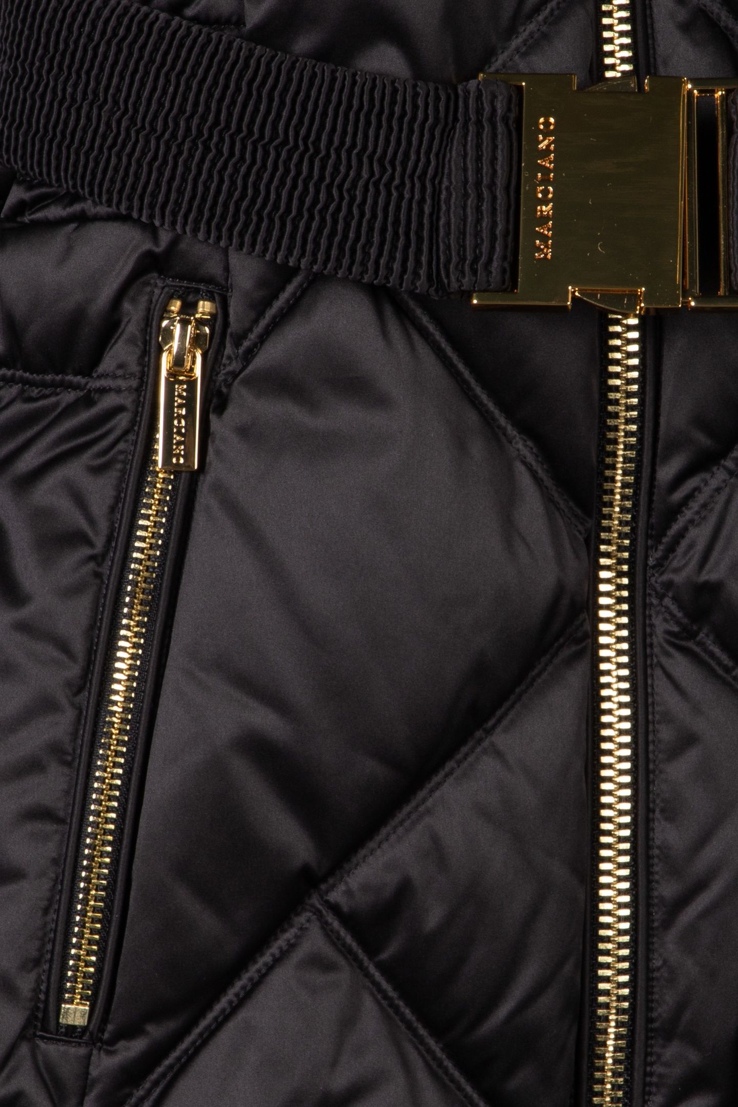 ELLY DOWN MIDI JACKE JET BLACK A996 4