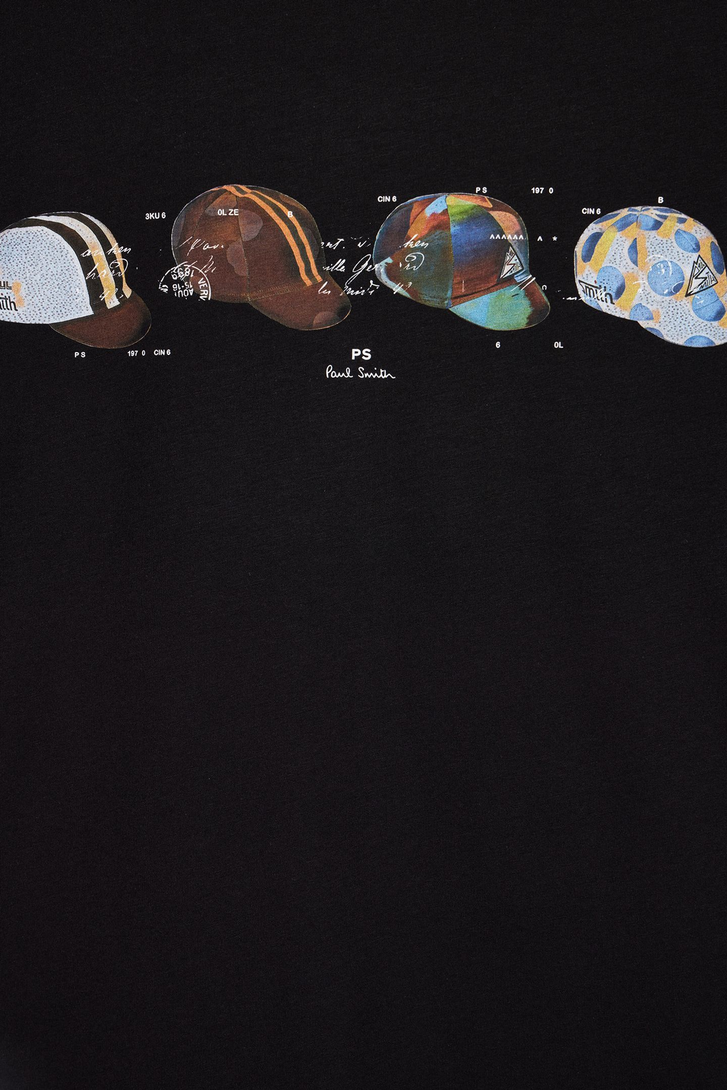 MENS SS TSHIRT CYCLING CAPS BLACK 5