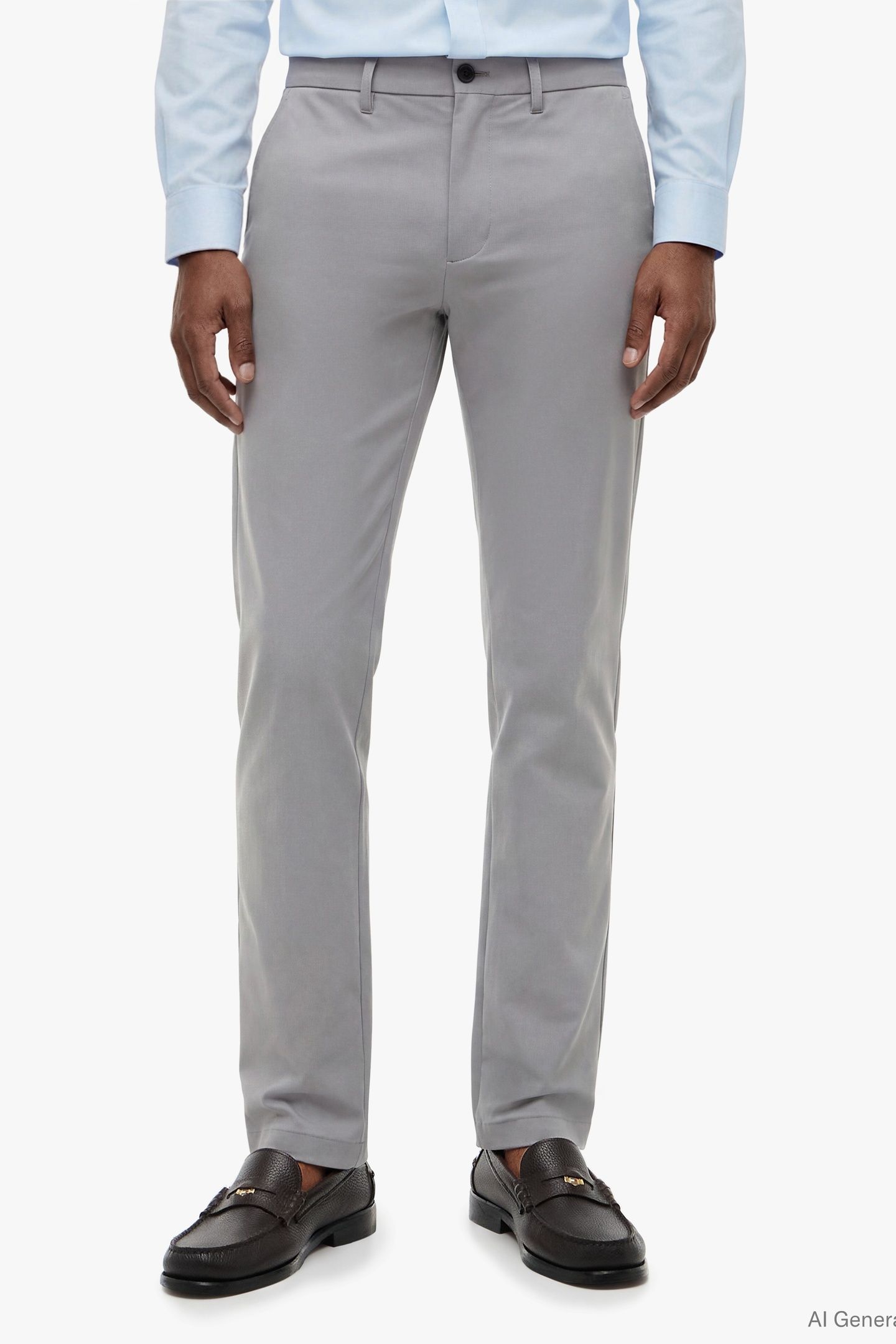 DENTON KNIT TECH CHINO GREY ASPHALT 2