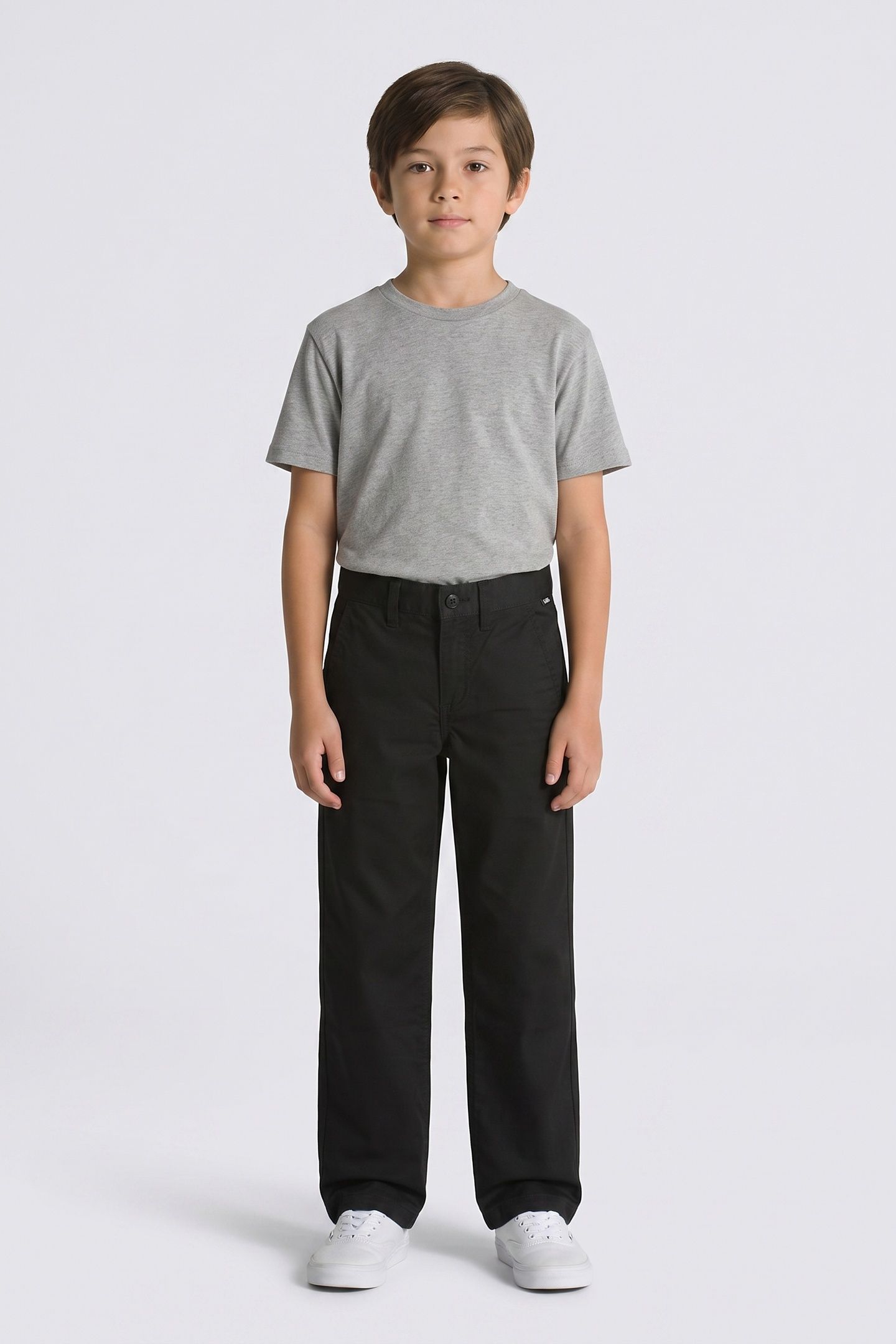 BOYS AUTHENTIC CHINO LOOSE BLACK 1