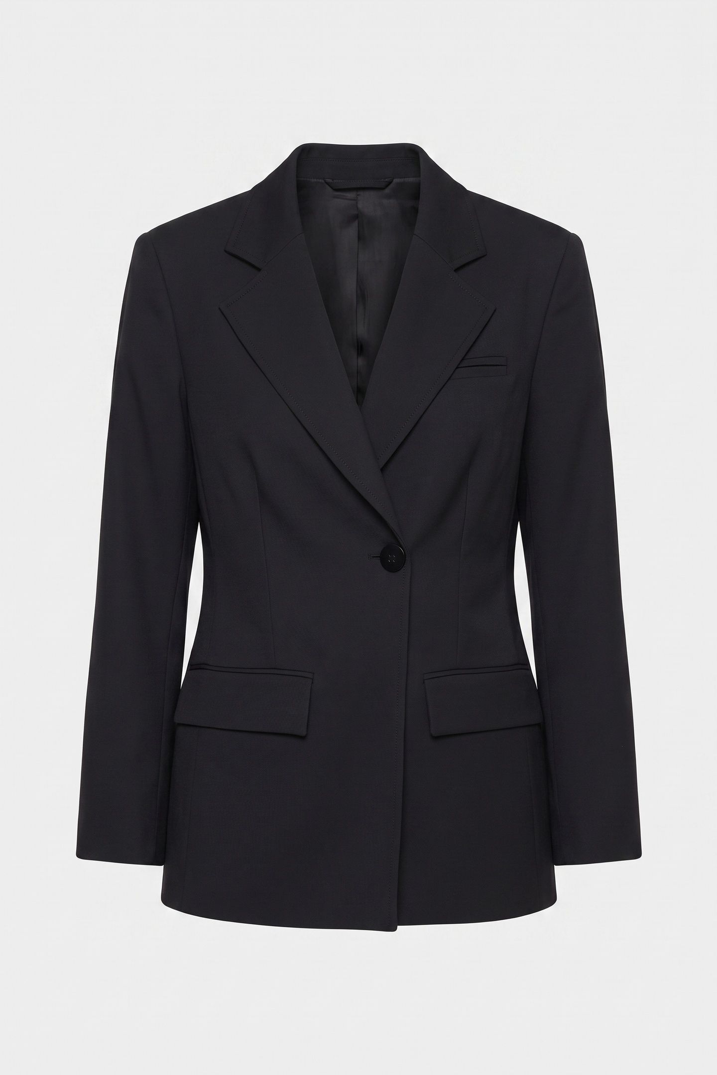 PA JILL SOLID BLAZER BLACK 3