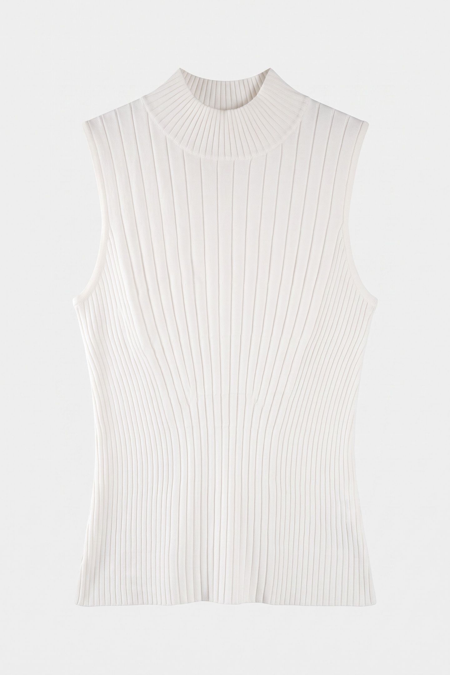 AGATHE SL MOCK NECK MACADAMIA 3