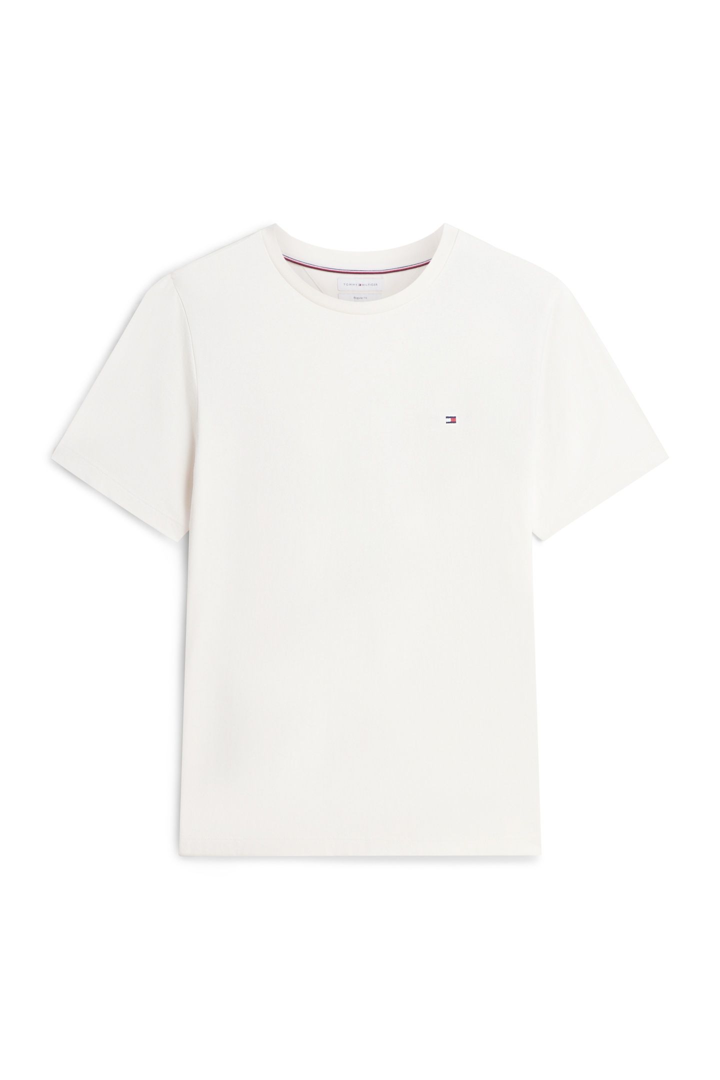 FLAG EMBROIDERY T-SHIRT IVORY PETAL 4