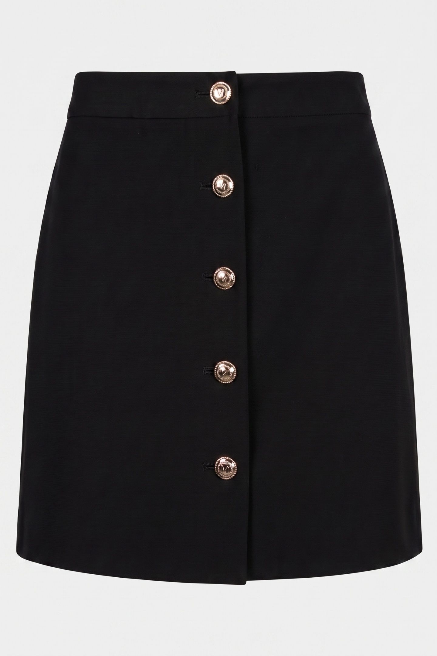 BECKY MINI SKIRT JET BLACK A996 3