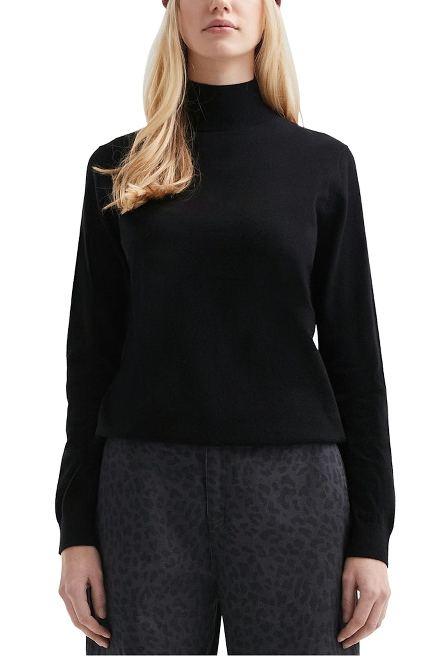 S.OLIVER-QS PULLOVER BLACK 1
